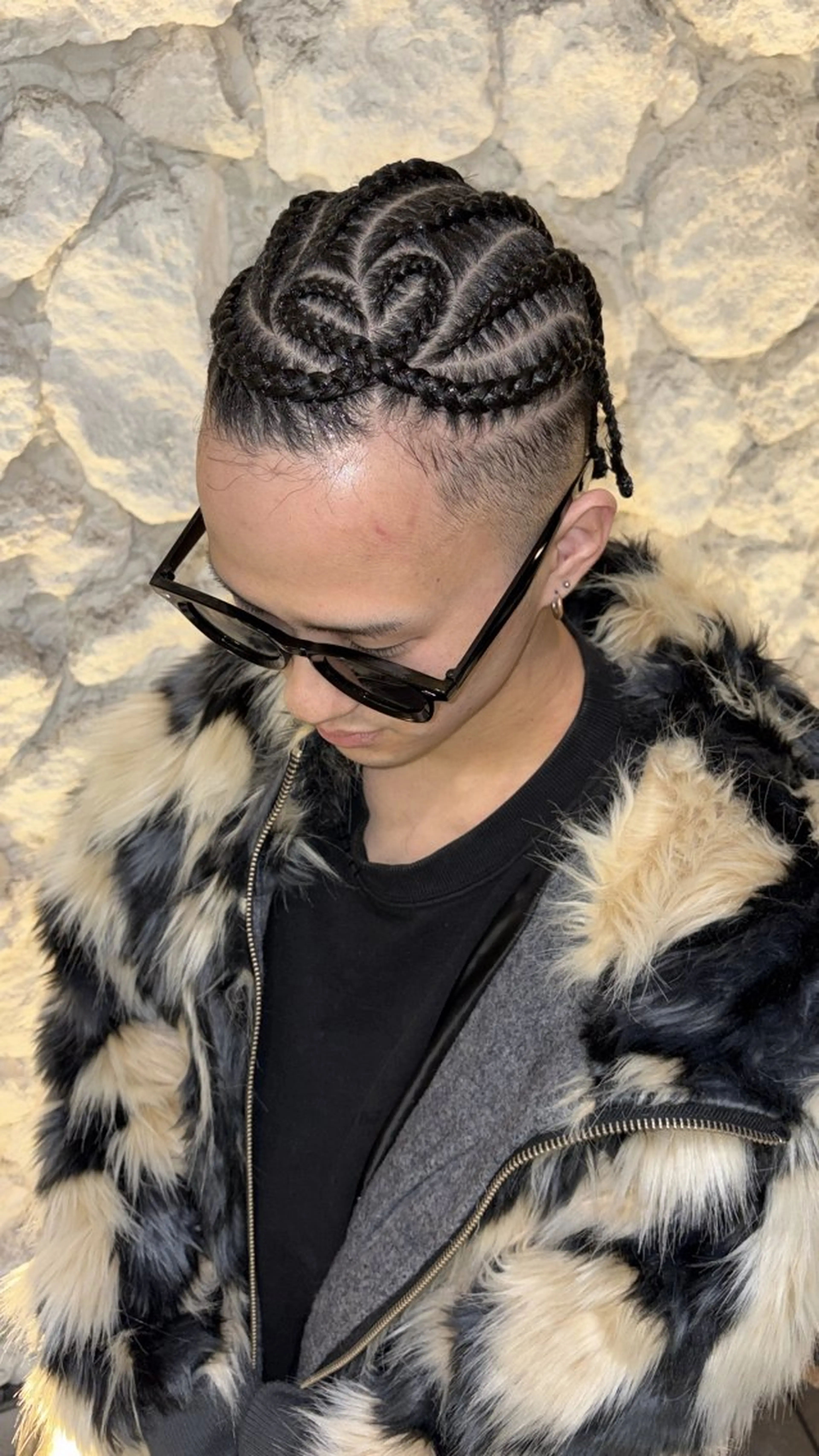 ミディアム ヘアアレンジ メンズ ヘアセット メンズ/特殊ヘア パーマ🕷️小夏貴也のヘアスタイル