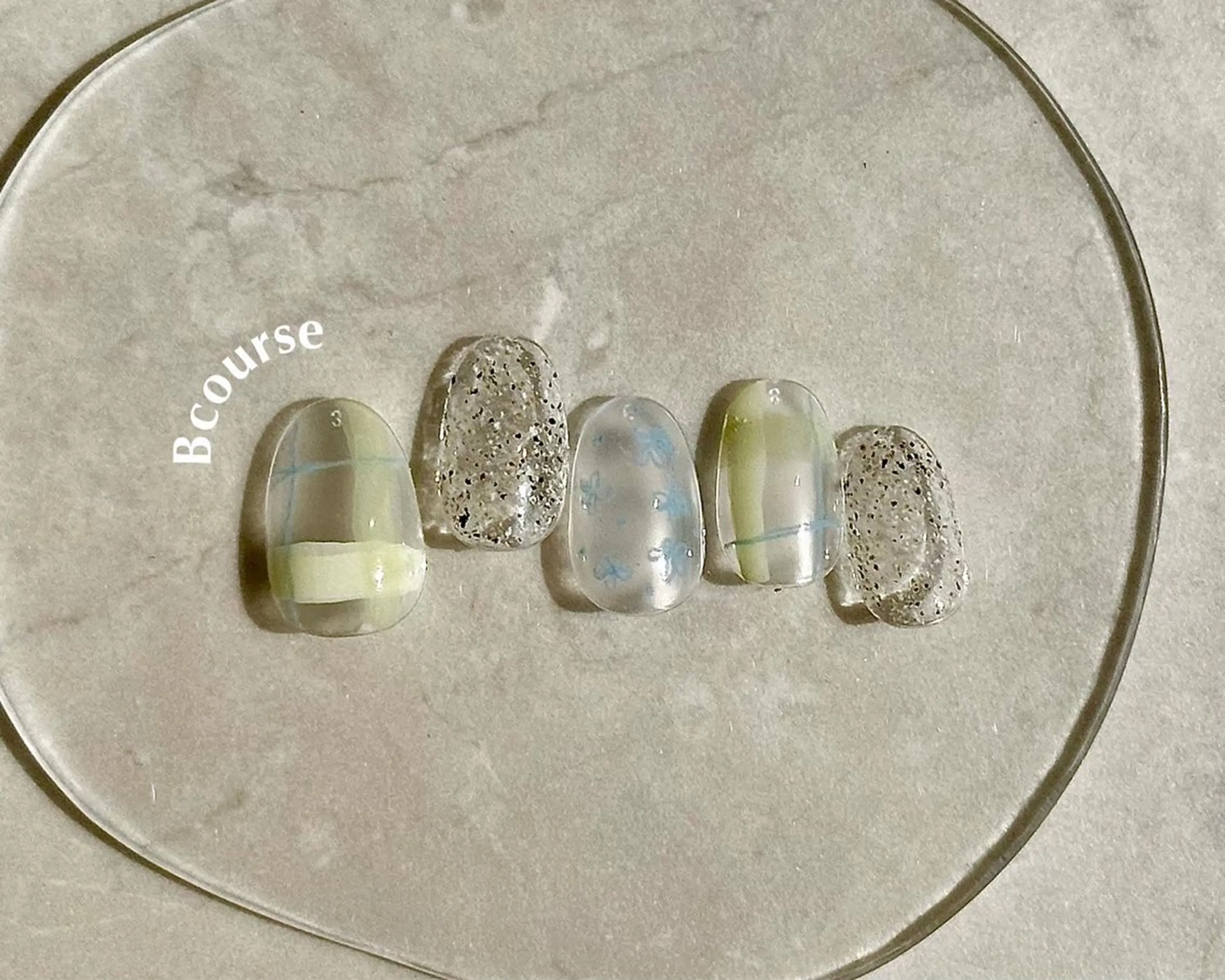 ネイル 💙0203 munimusanのネイルデザイン