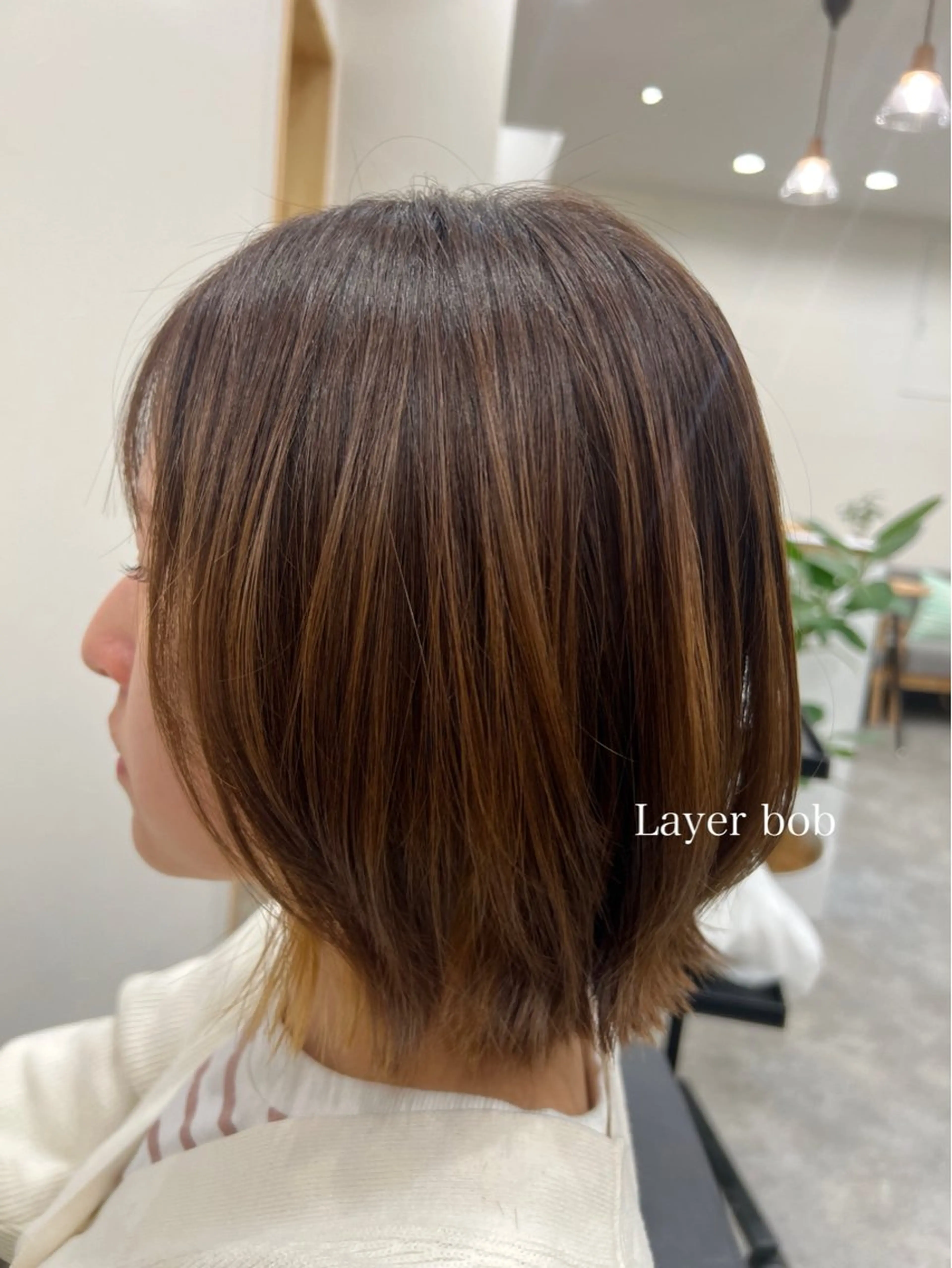 ミディアム 疋田 伽菜子のヘアスタイル