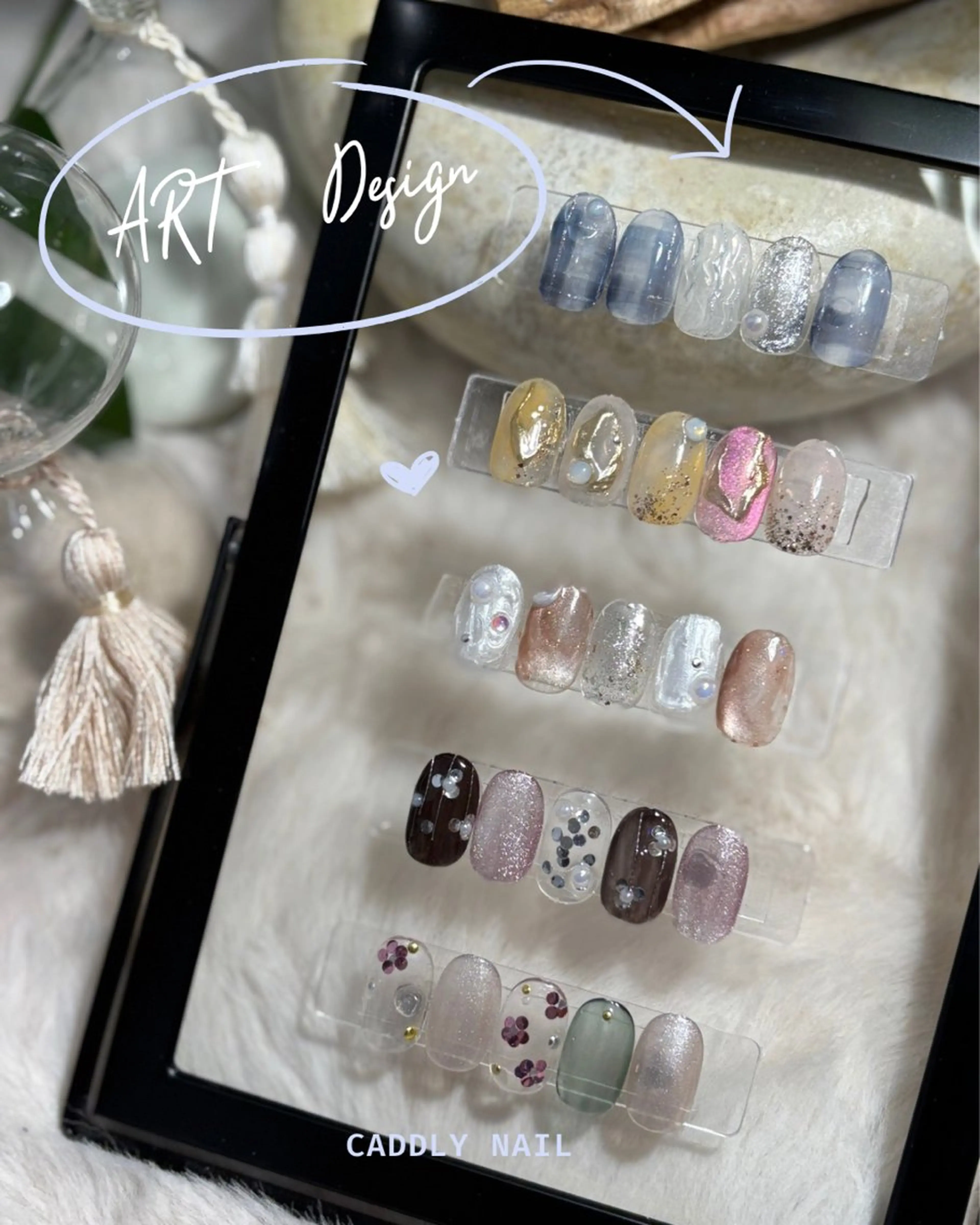 定額10種から選べる✳︎Art  Designコース（ご新規様初回オフ込み、ケア込み）nuance好きな方に🪞🫧の写真