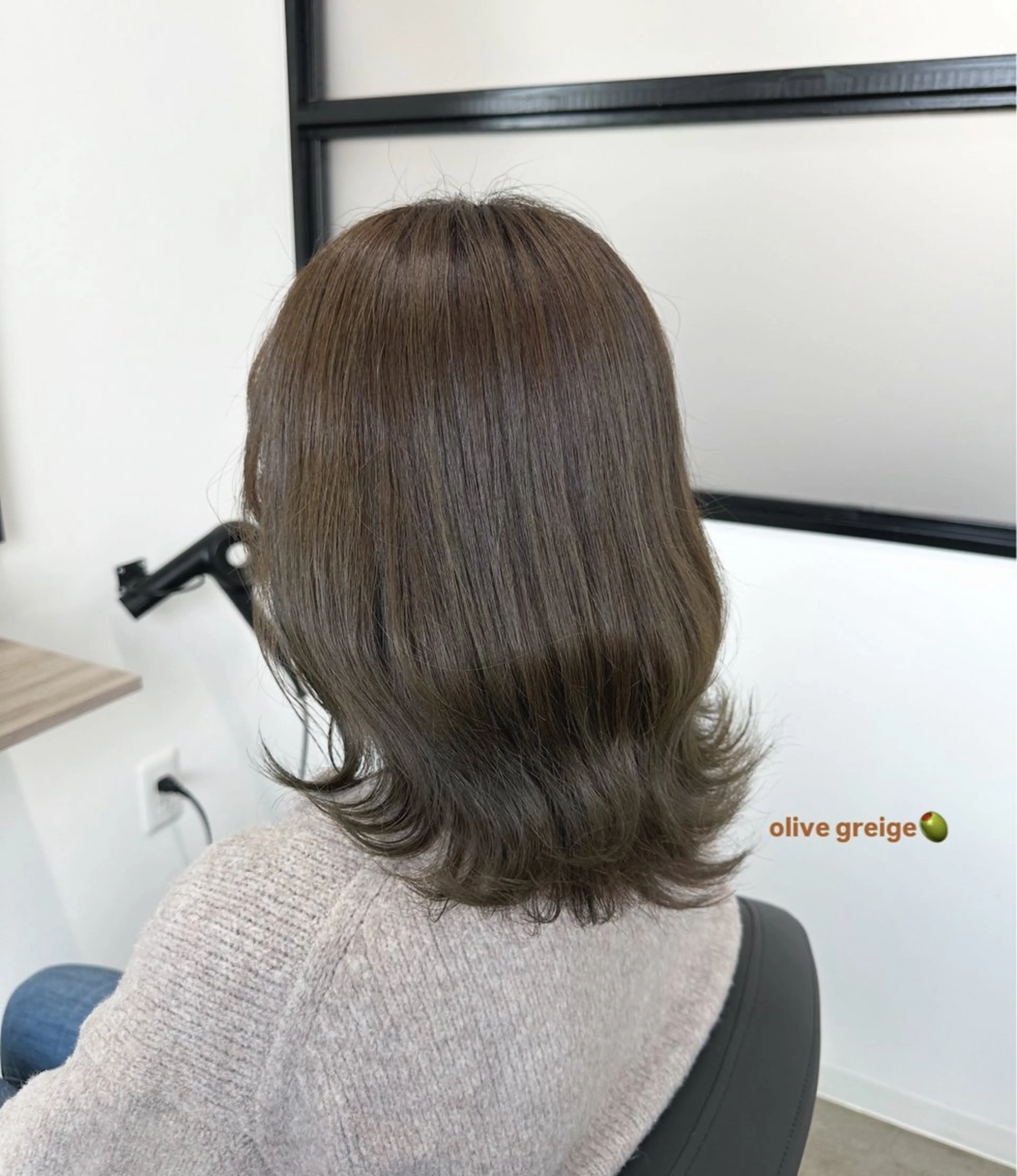 ミディアム 大友 岳斗のヘアスタイル