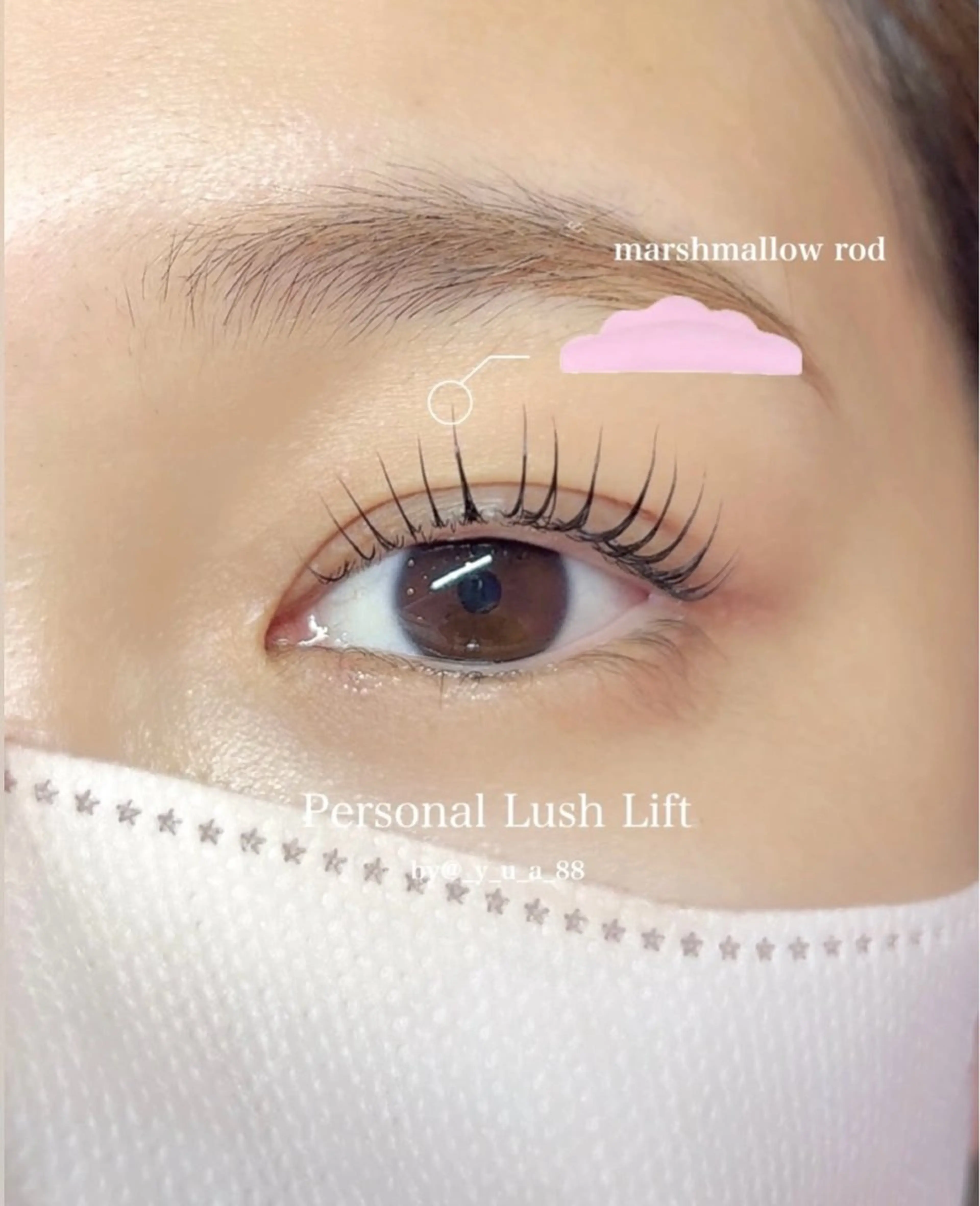 マツエク・マツパ YUA bunny_dollのマツエク・マツパデザイン