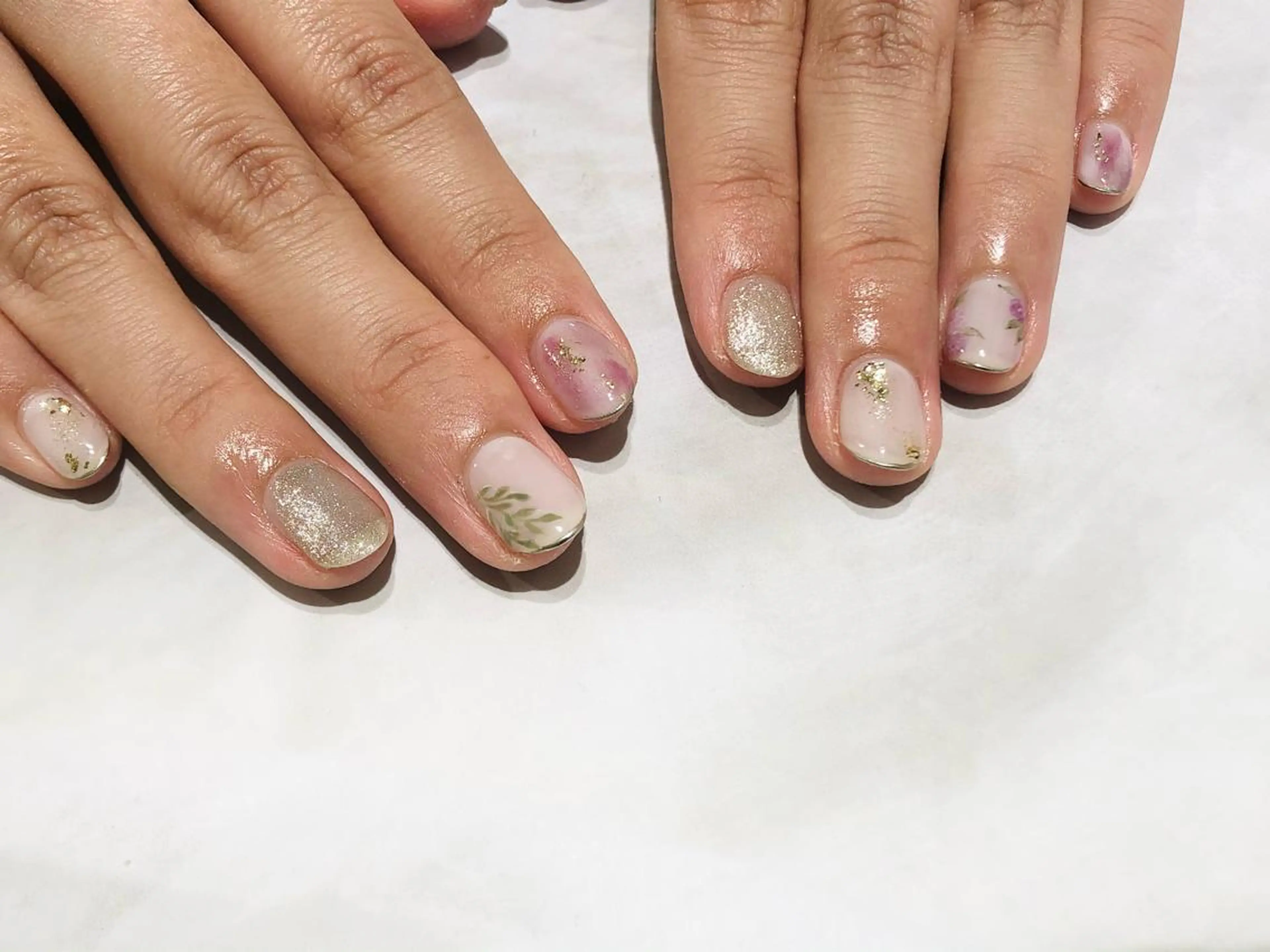 ネイル 舞田 苑香のネイルデザイン