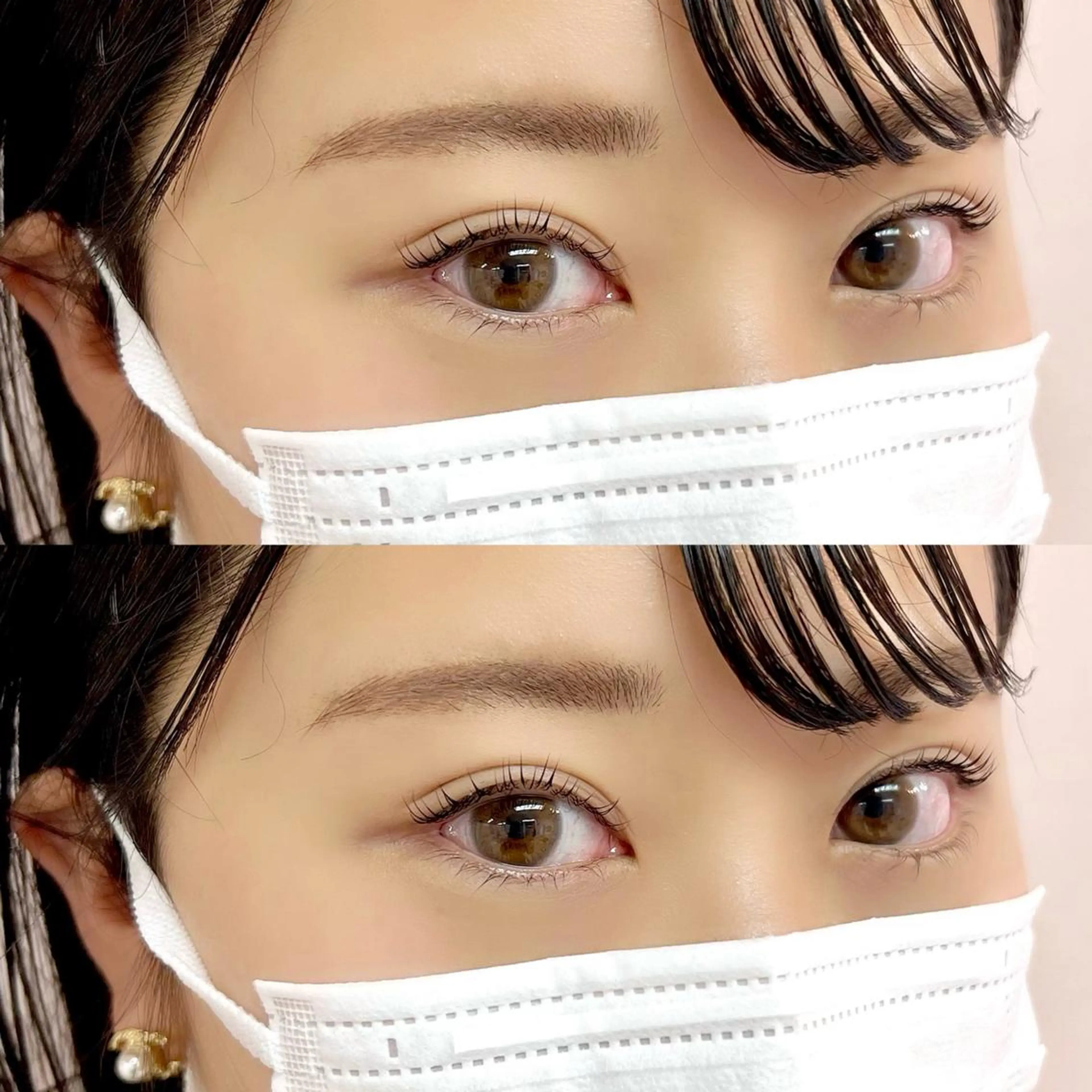 マツエク・マツパ パリジェンヌラッシュリフト hinano EYELAのマツエク・マツパデザイン