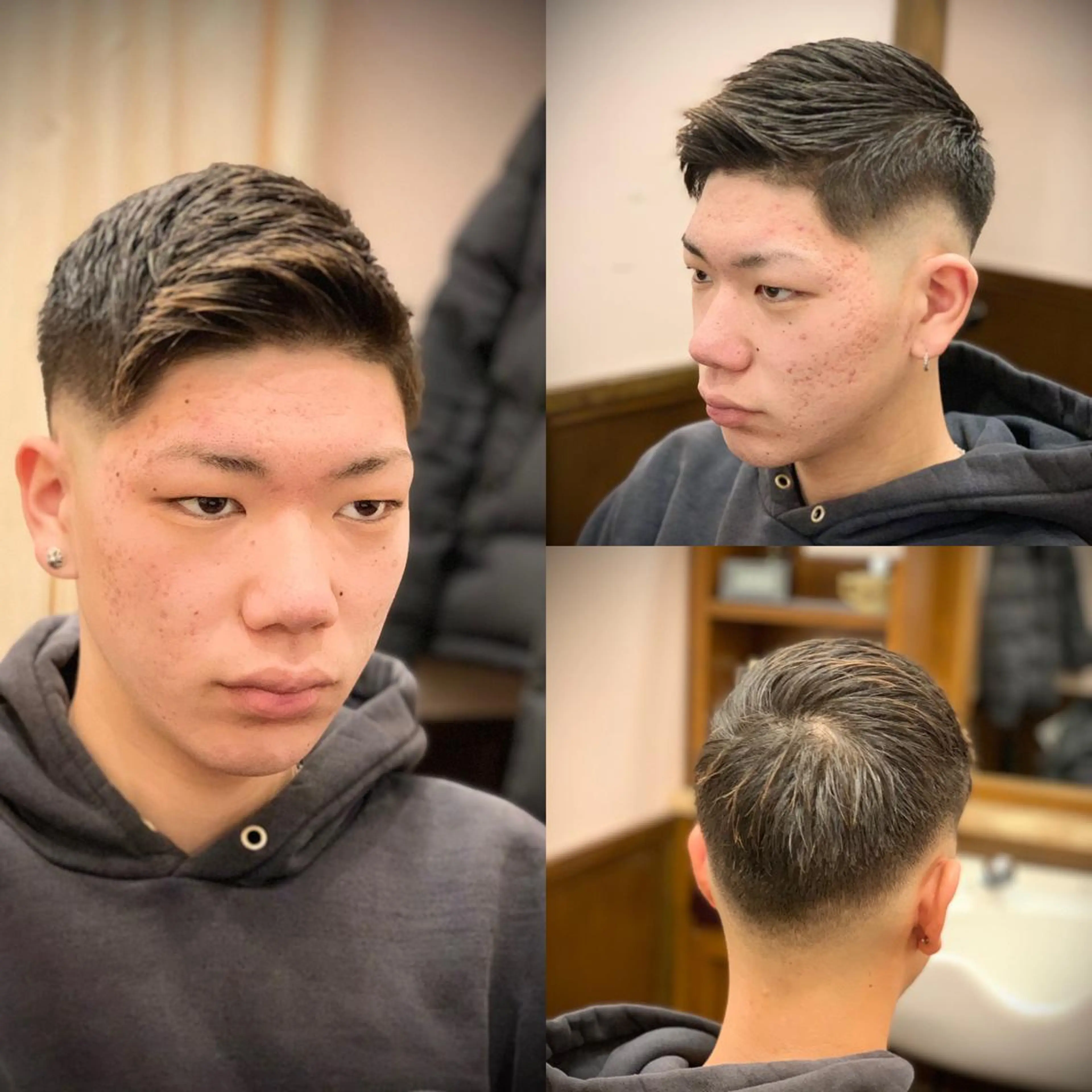 ショート HIRO銀座　バーバーショップ大宮所属・ヒロ銀座 林のヘアスタイル