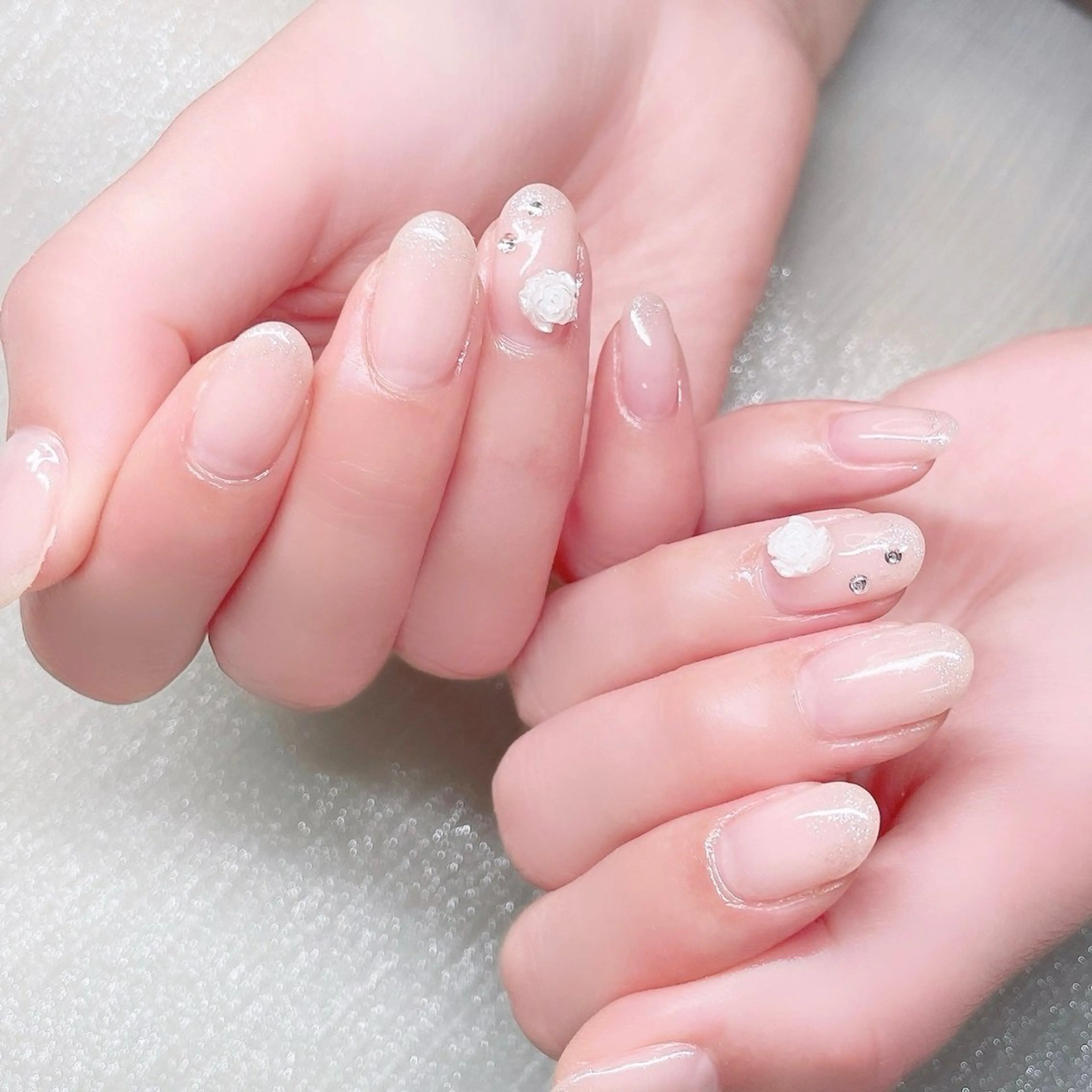 ネイル ストーンネイル ハンドネイル Nailist suzuのネイルデザイン