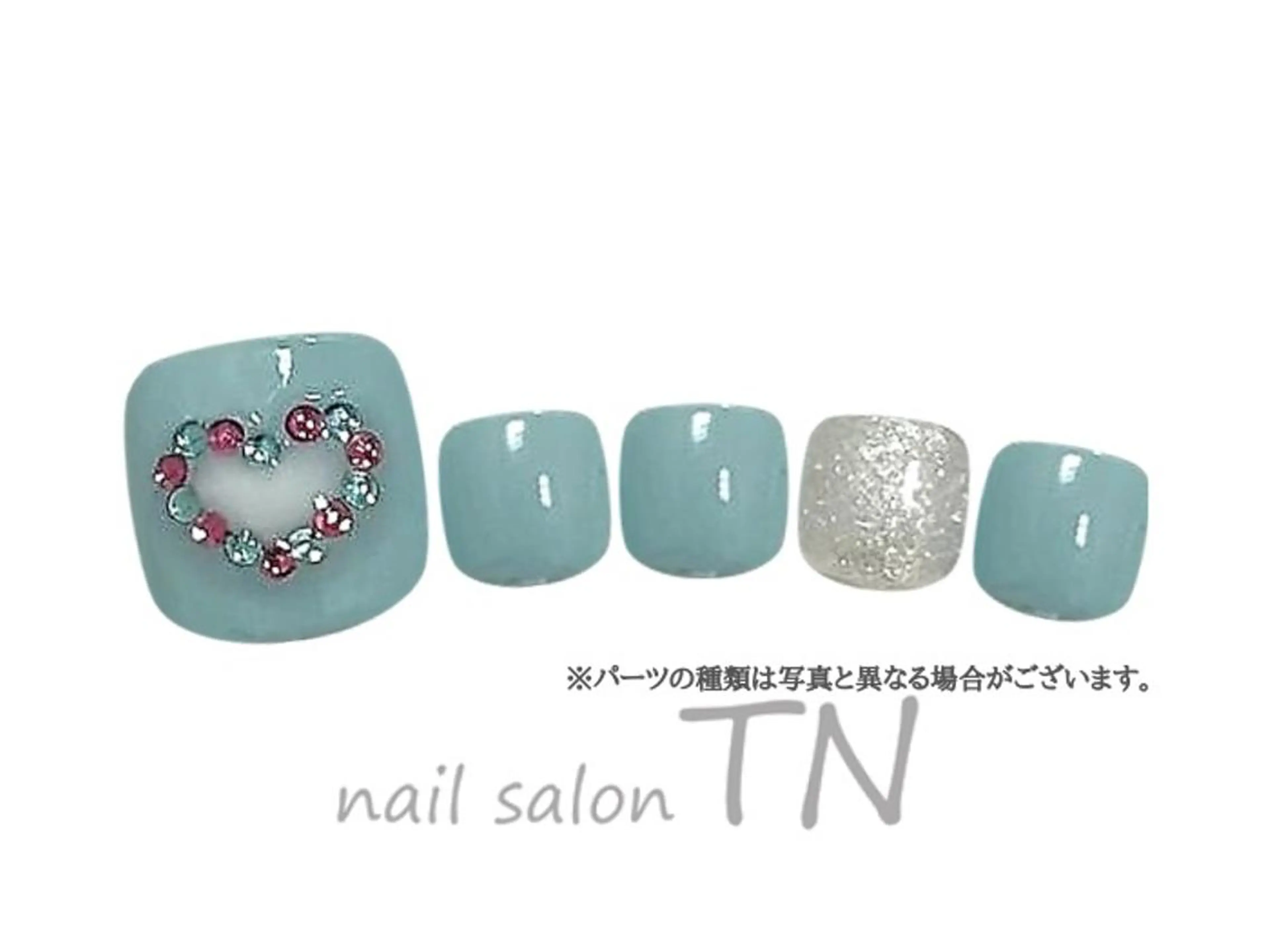 ネイル フットネイル 矢川 まどかのネイルデザイン