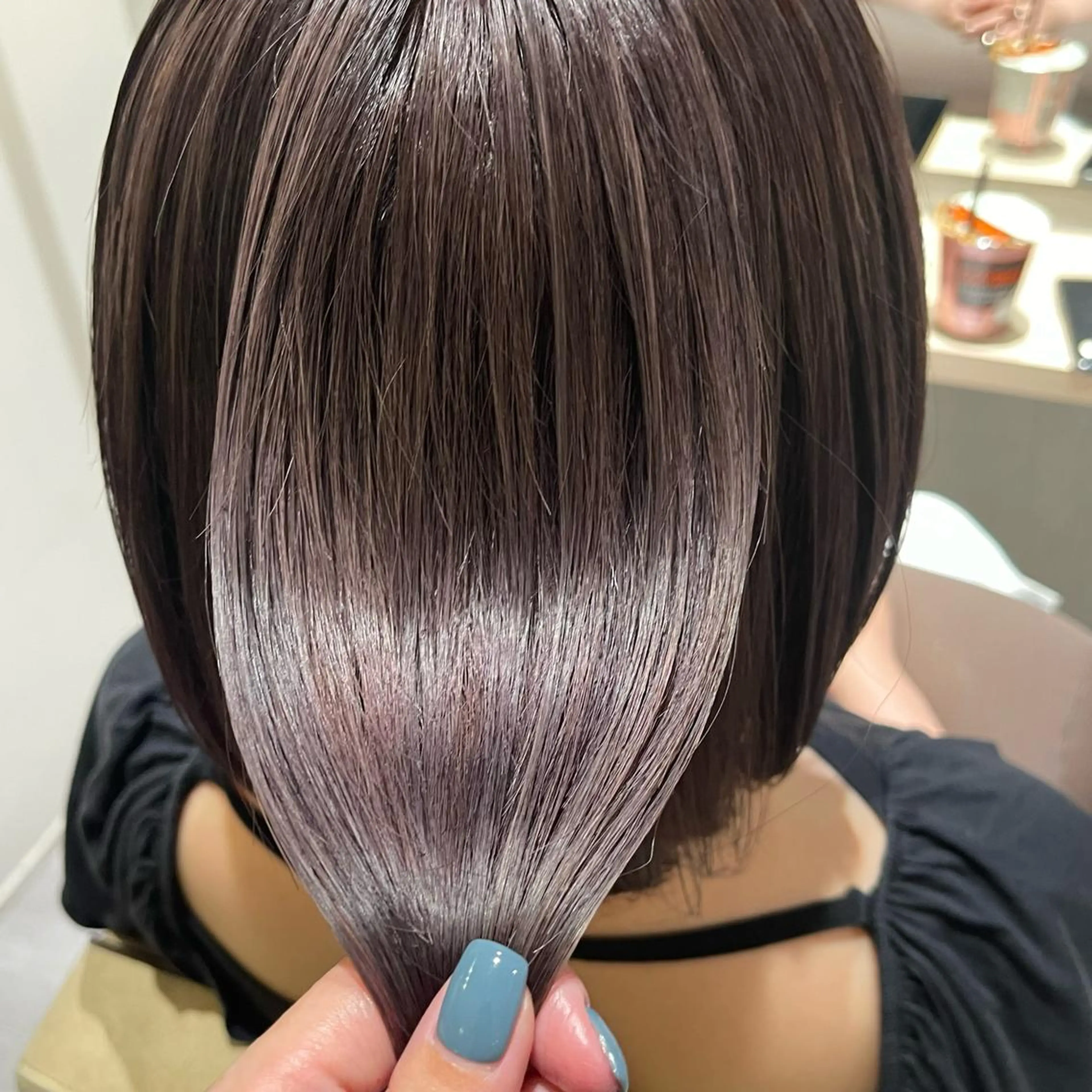 ミディアム ヘアアレンジ 高井瑠華🌼 ストカールカット特化のヘアスタイル