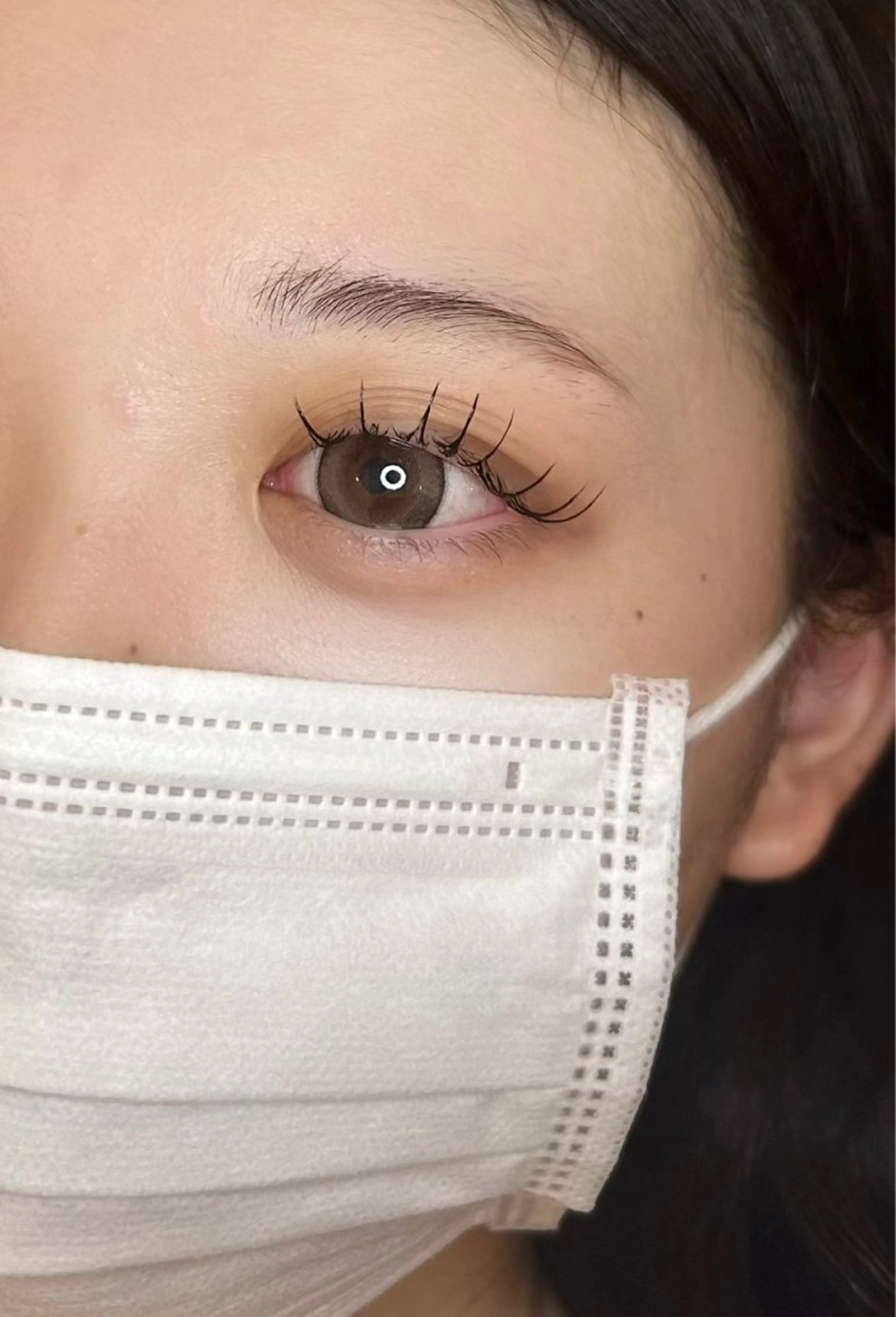 マツエク・マツパ 束感まつ毛 フラットラッシュ マツエク 🎀韓国風まつげ🎀 KIRA🎀の眉毛・アイブロウイメージ