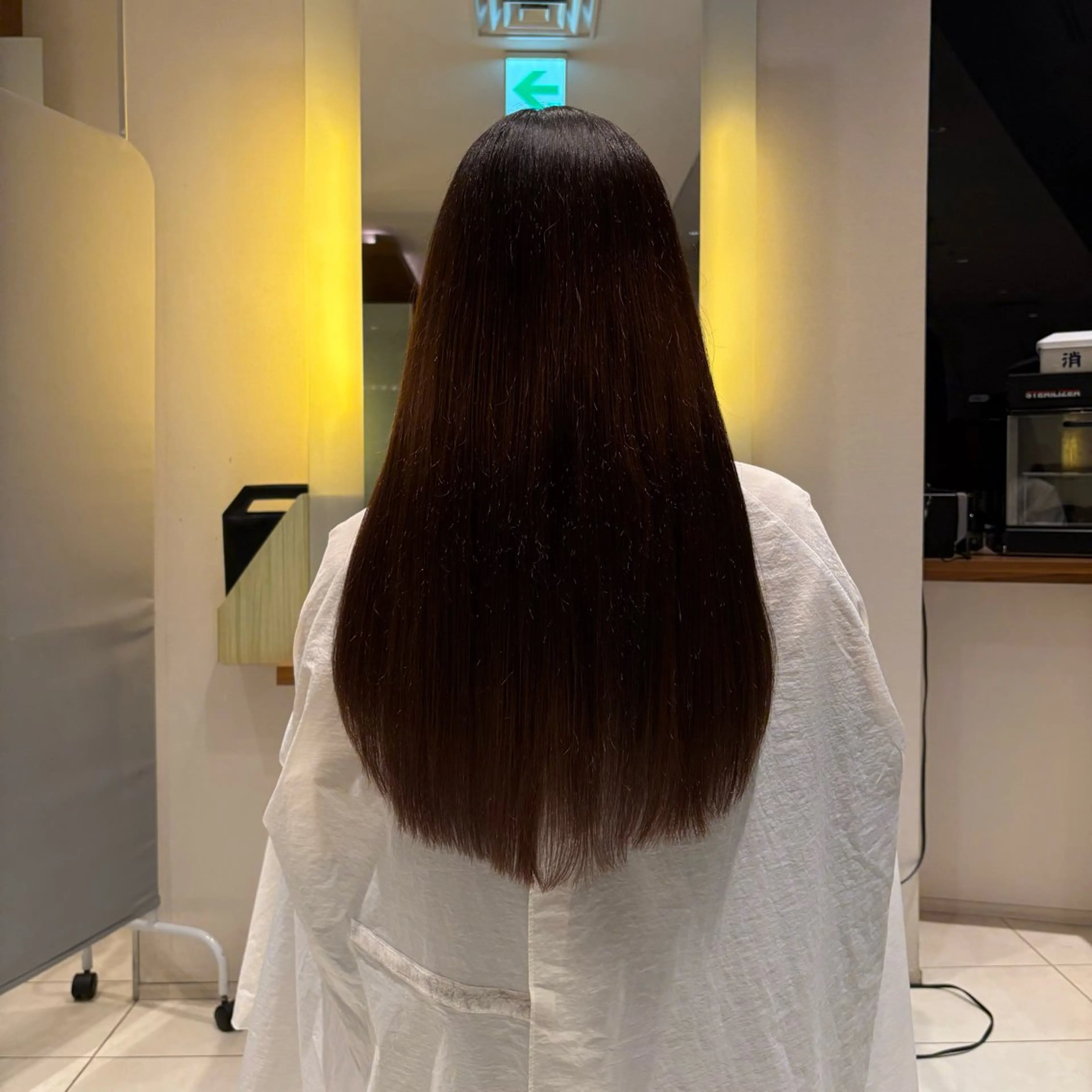 ロング 森田 玲央のヘアスタイル