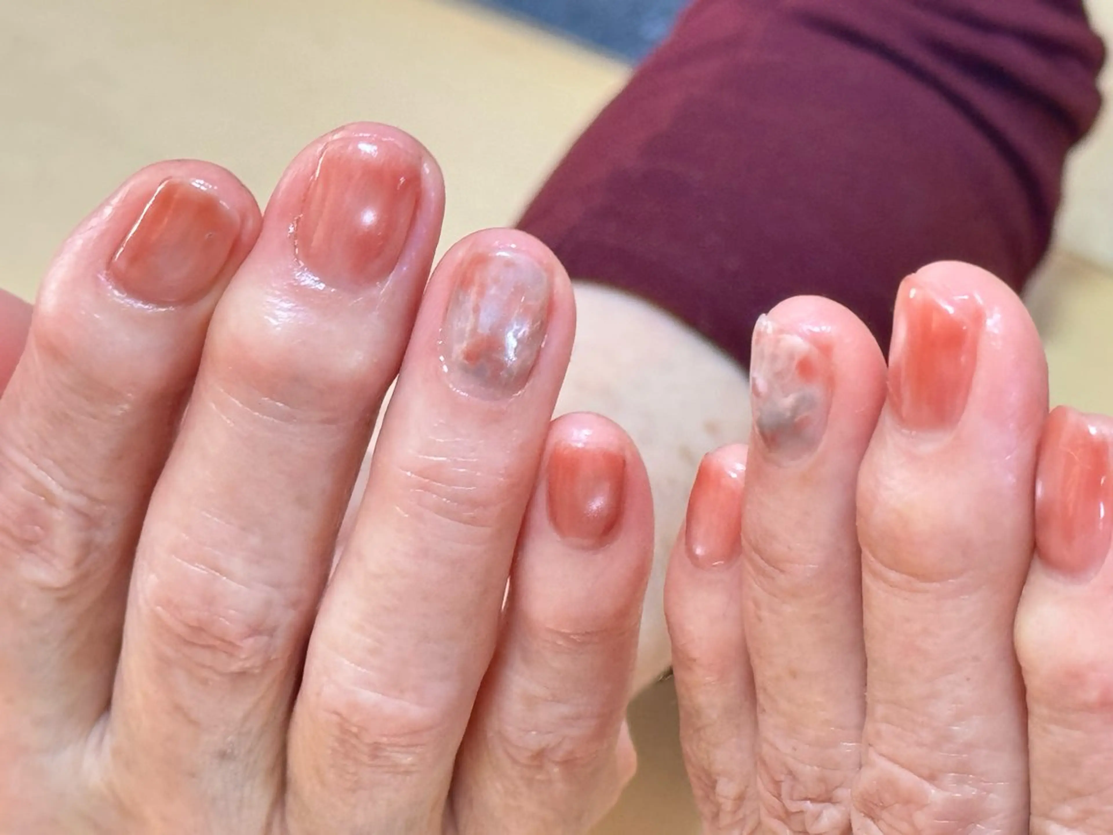 ネイル ハンドネイル 美容室 hair&make FLOW 新宿歌舞伎町所属・短め爪初めての方 大歓迎‼️ 歌舞伎町のネイルデザイン