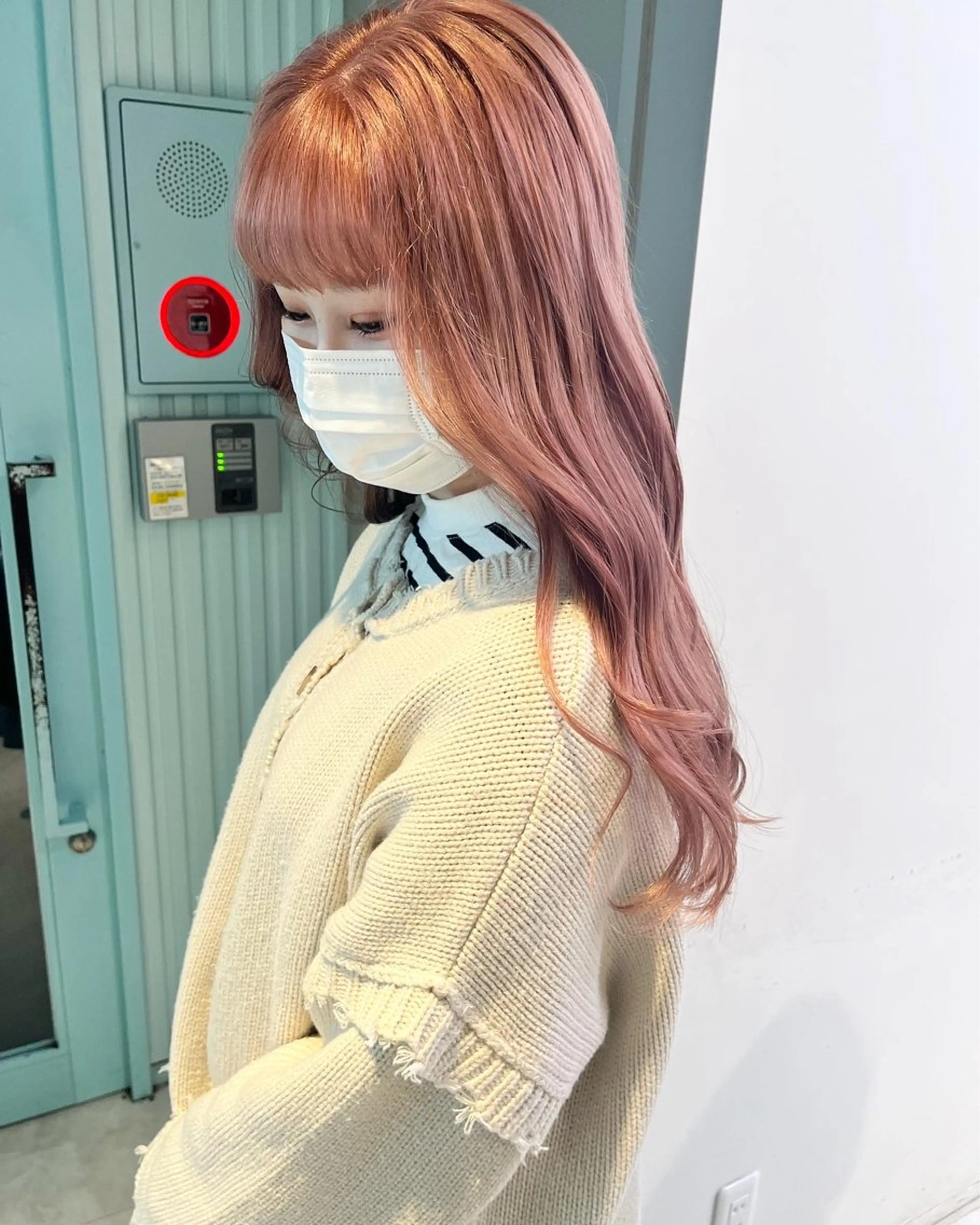 セミロング カラー ヘアアレンジ 愛されカラー🩷 はるなのヘアスタイル