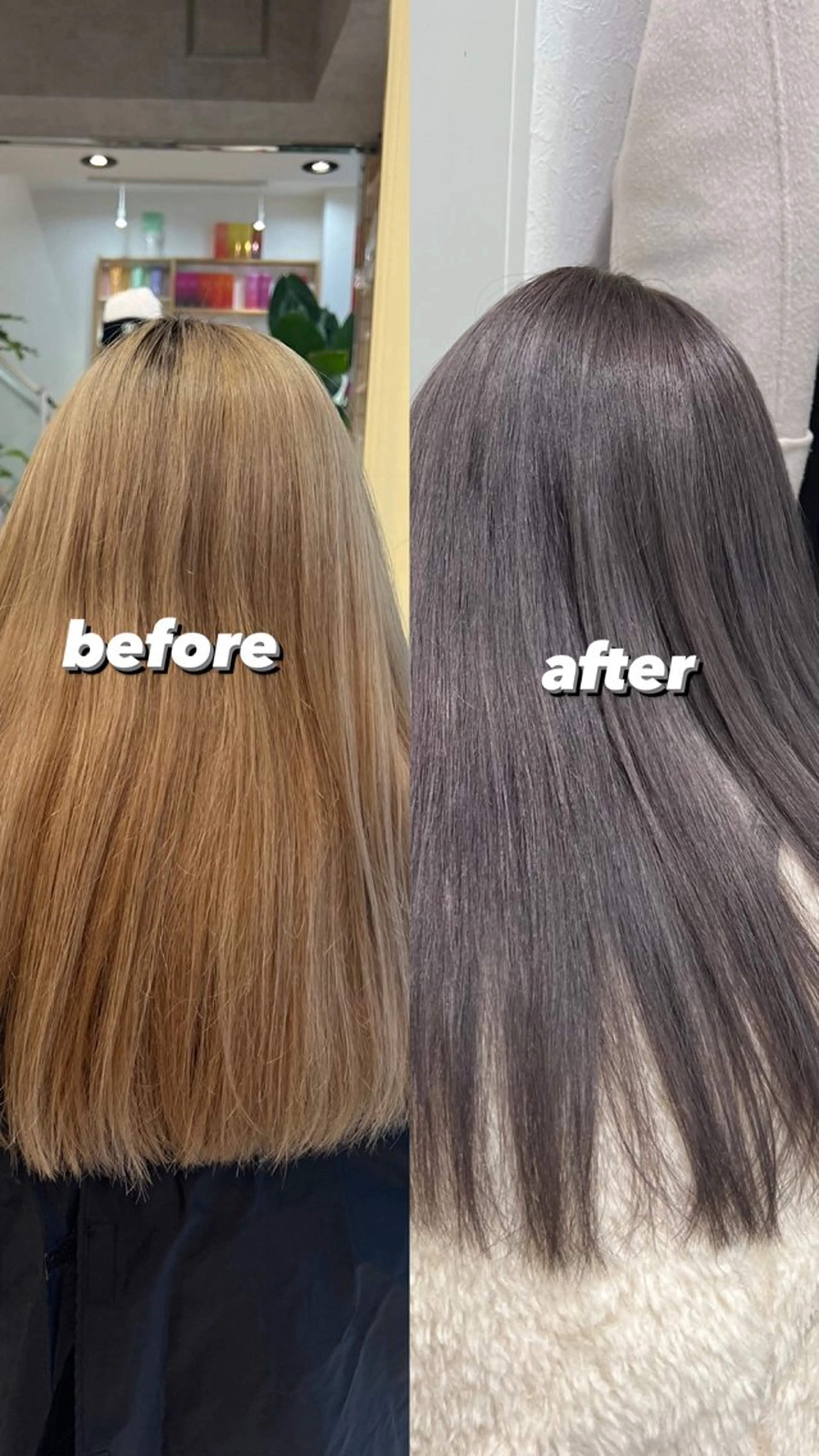 セミロング カラー 🍀お悩み改善憧れの 美髪　小林風雅のヘアスタイル