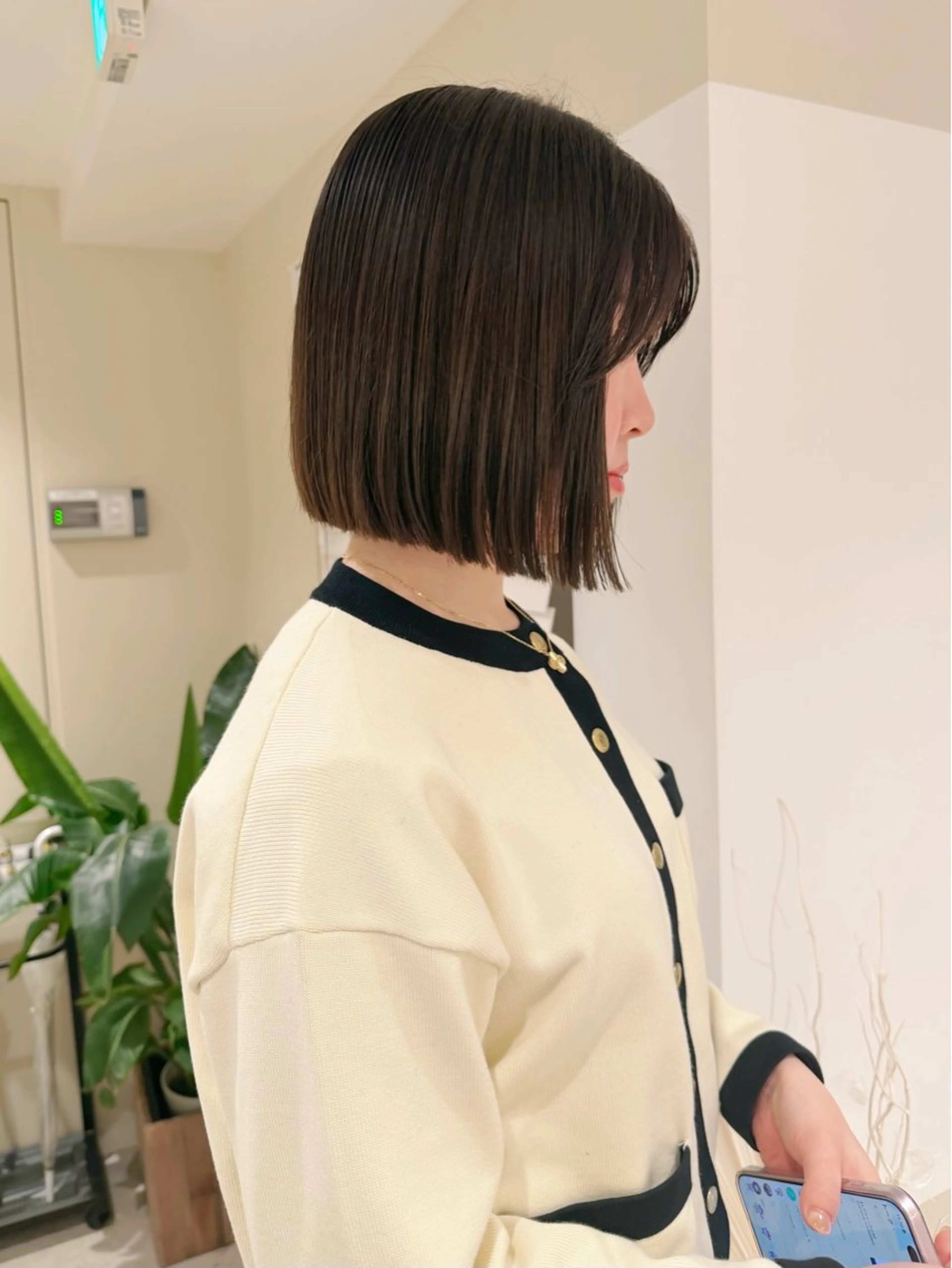 ショート カット ヘアカラー トリートメント Bonheur銀座 /runaのヘアスタイル