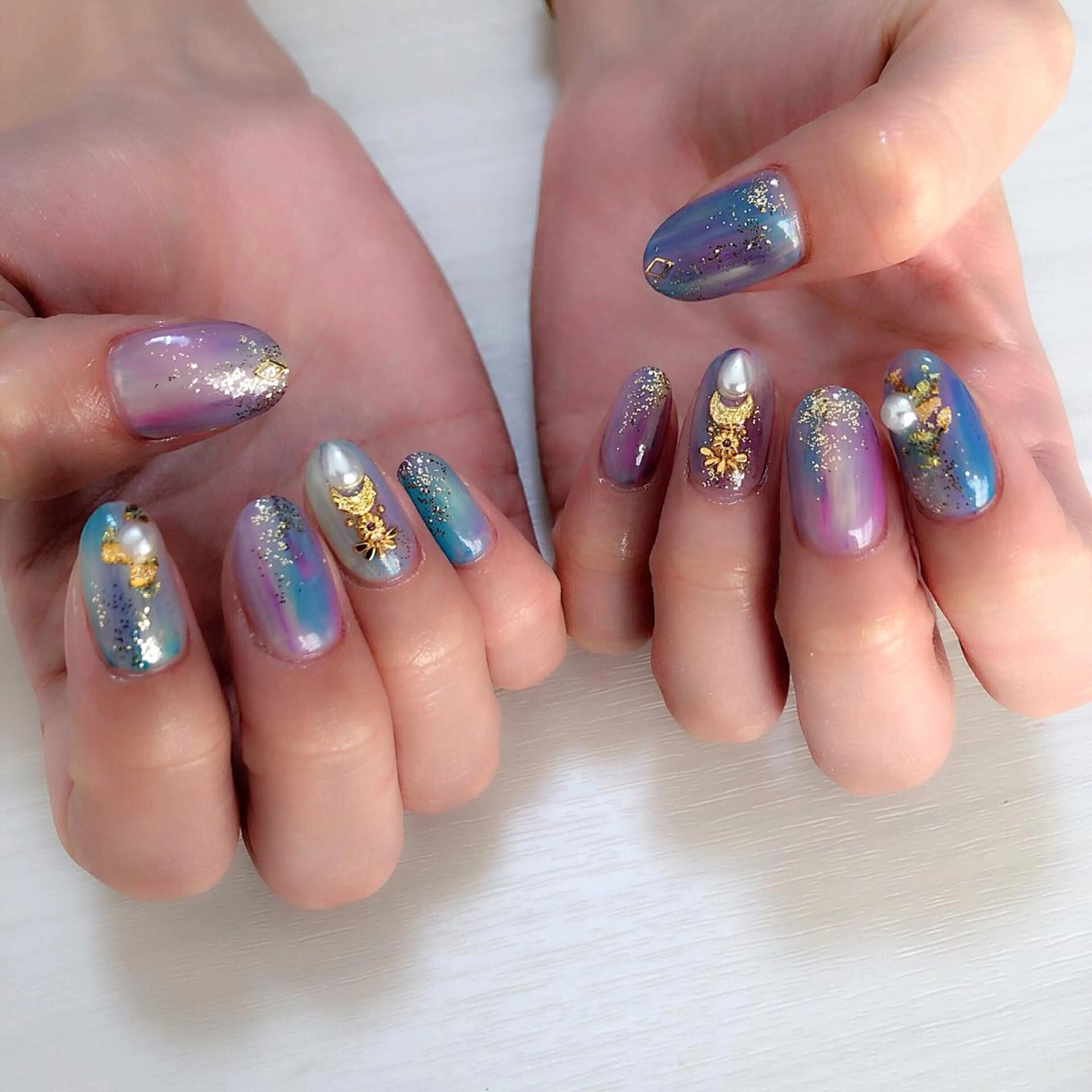 ネイル ハンドネイル nail salon A'n bijouのネイルデザイン
