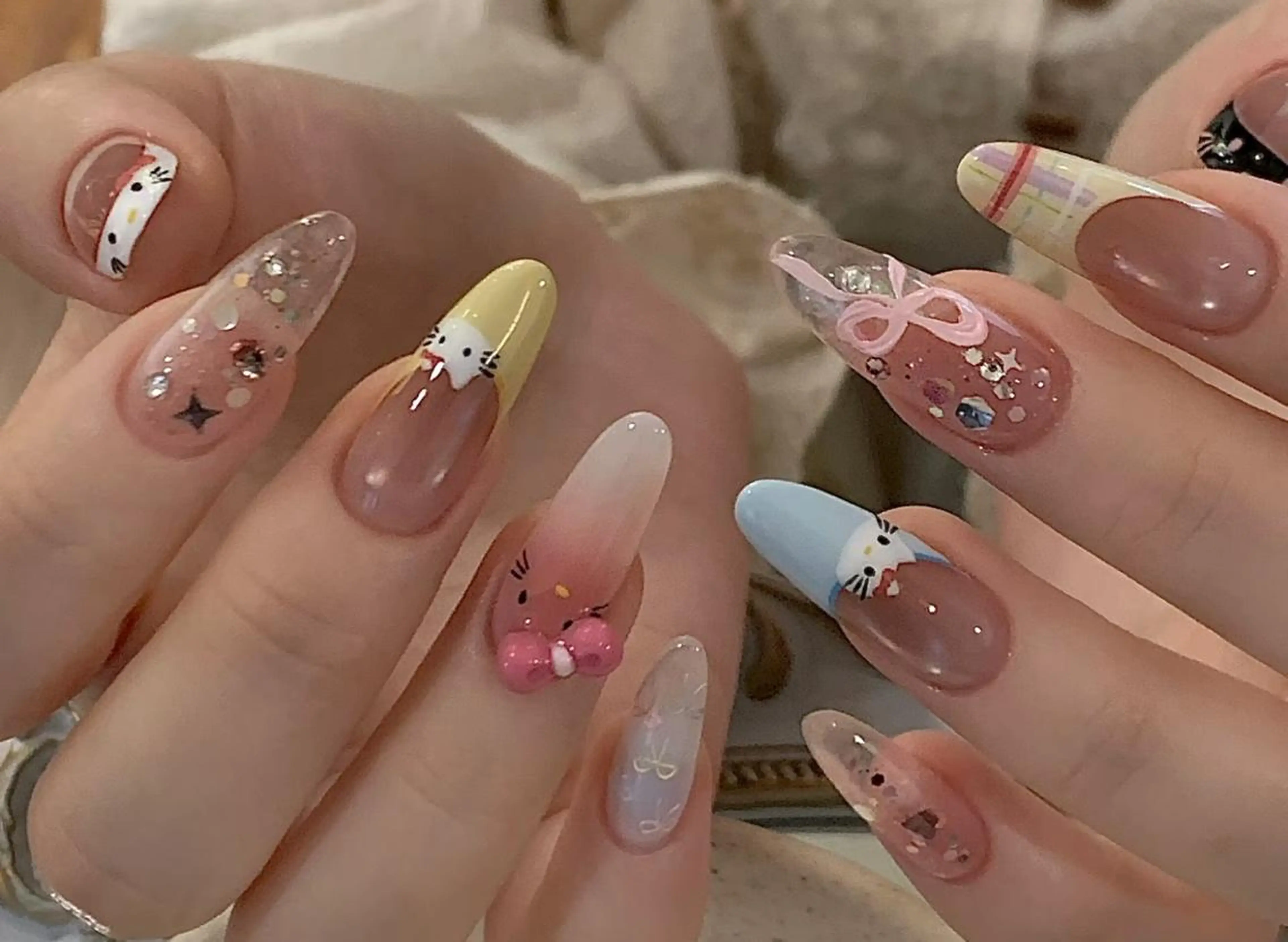 ネイル ハンドネイル ハンドケア 🍑 momo_nailのネイルデザイン