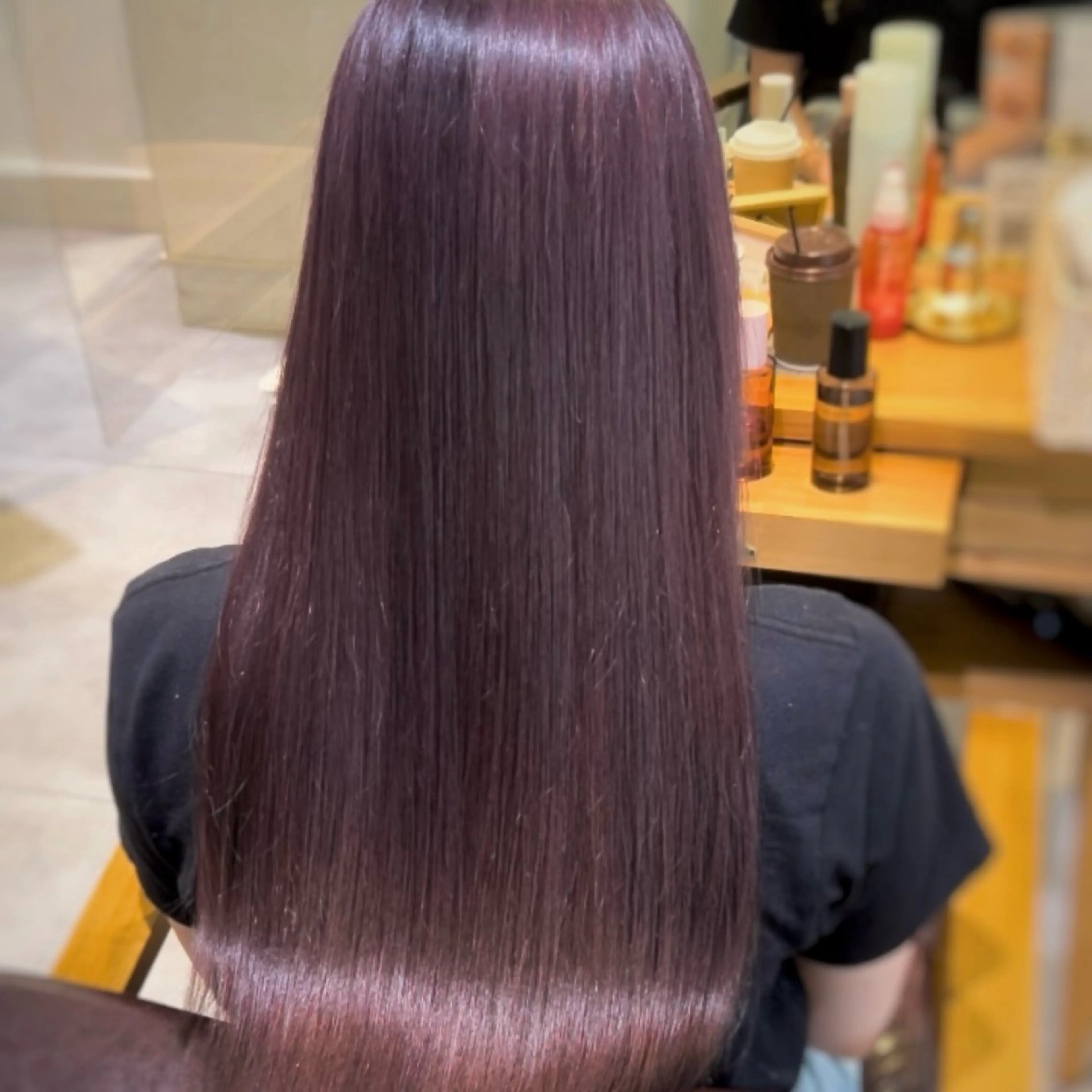 ロング トリートメント 農添 杏のヘアスタイル