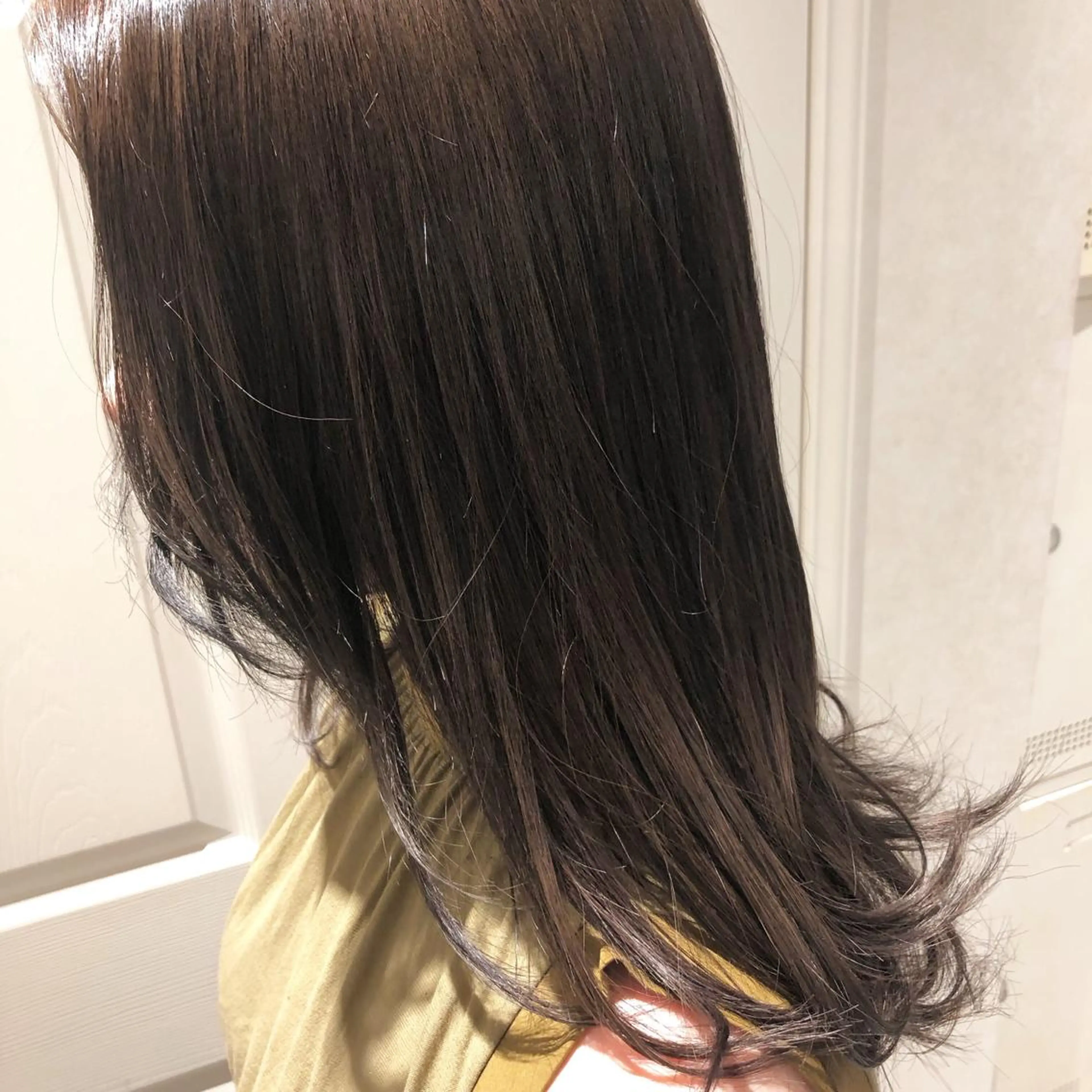 ロング カラー ダブルカラー 坂口 功一郎のヘアスタイル