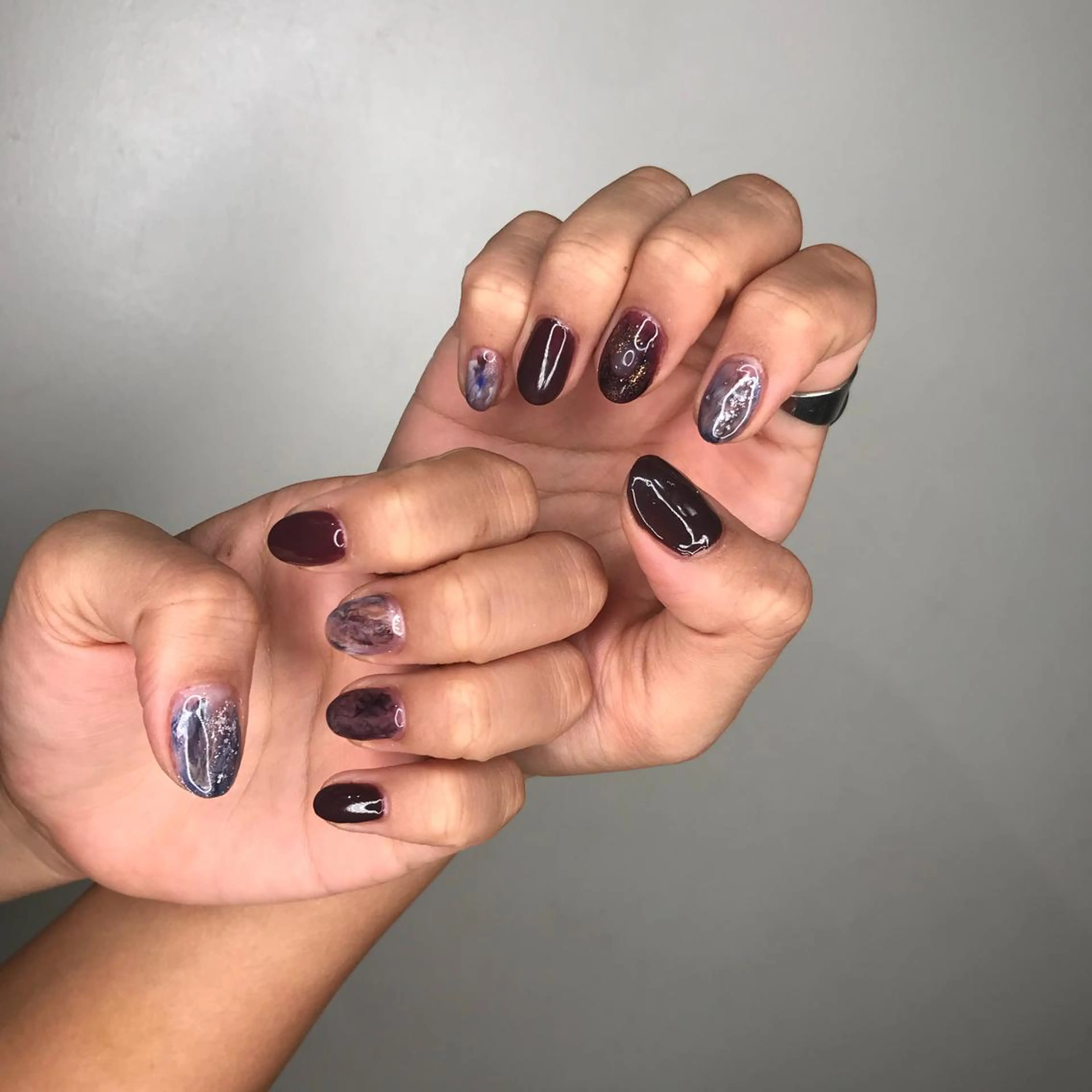 ネイル 【淡色color/ nail】maikoのネイルデザイン