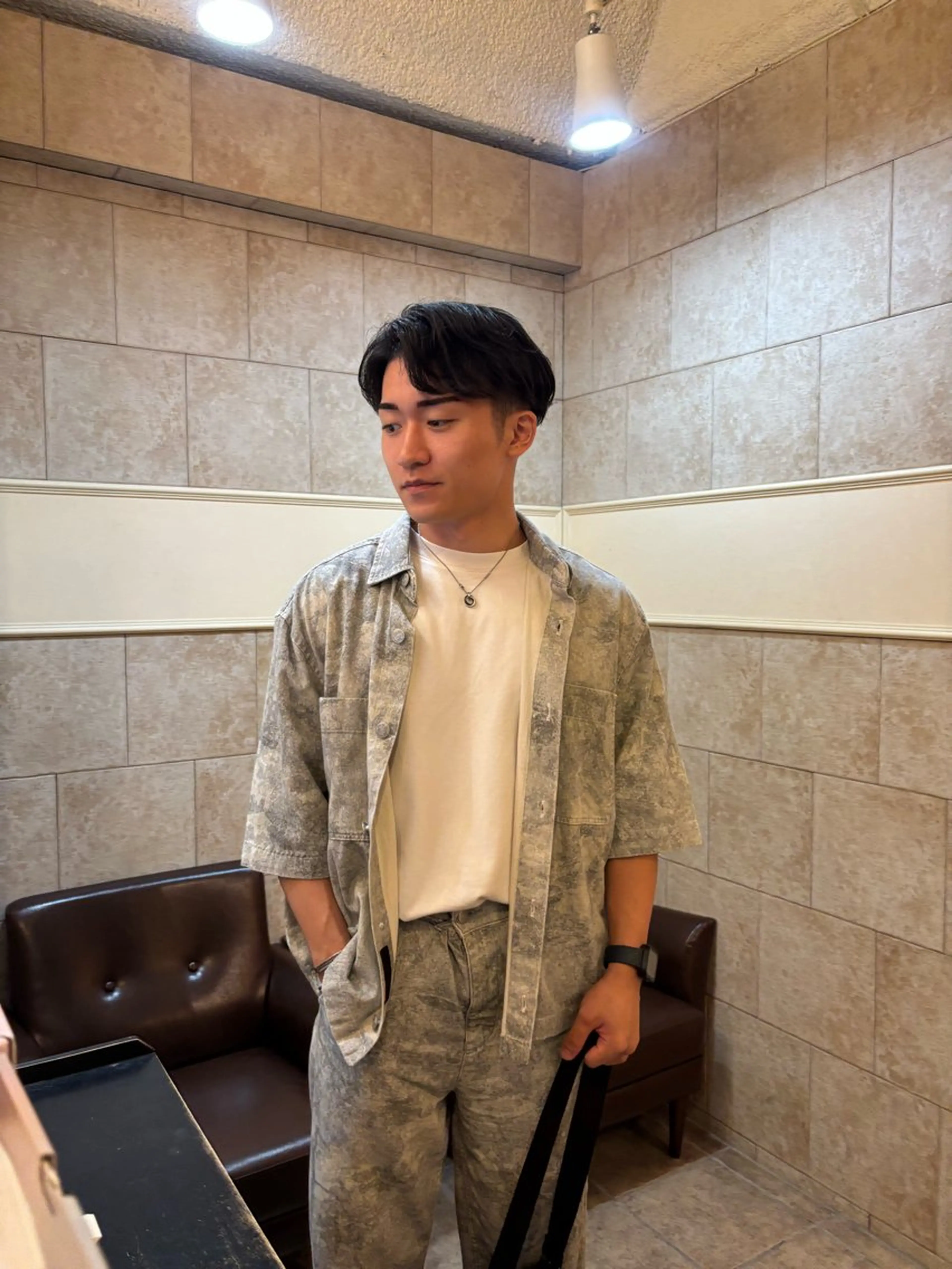 メンズカットの写真