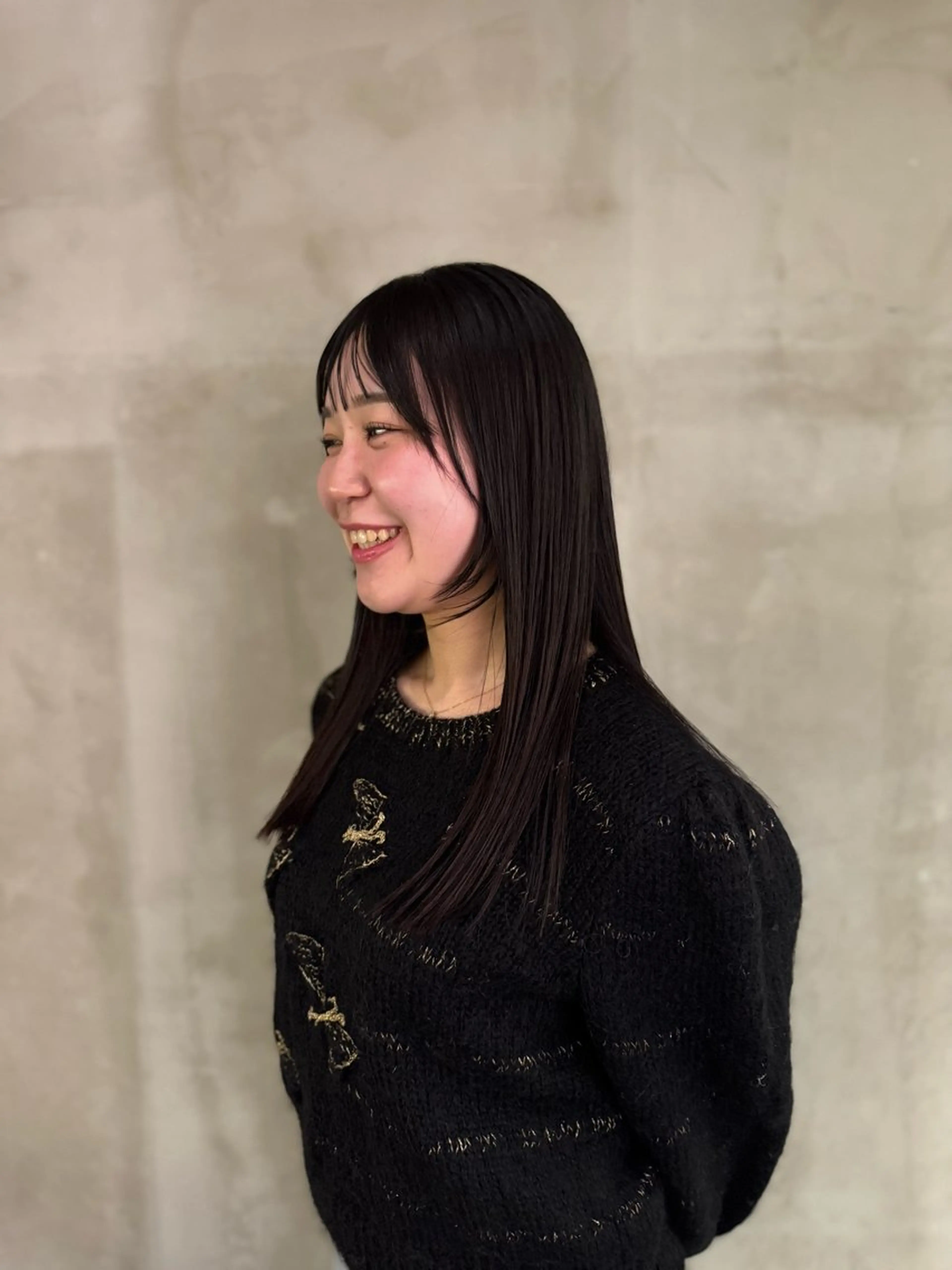 ロング 顔周りカット カット 🤍AMI🤍表参道 /カットモデル募集中のヘアスタイル