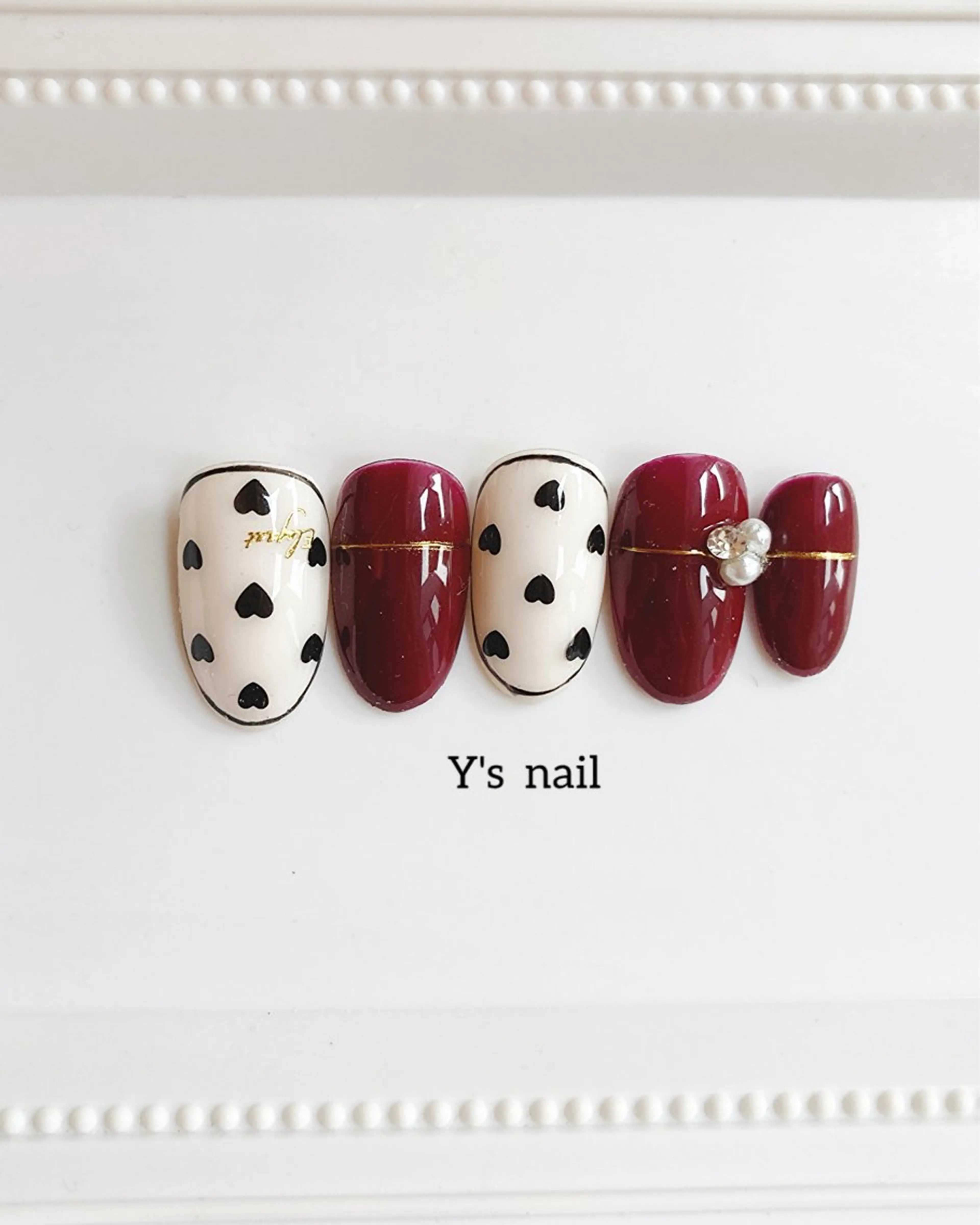 ネイル 手書きが得意🖌️ Y’s  nailのネイルデザイン