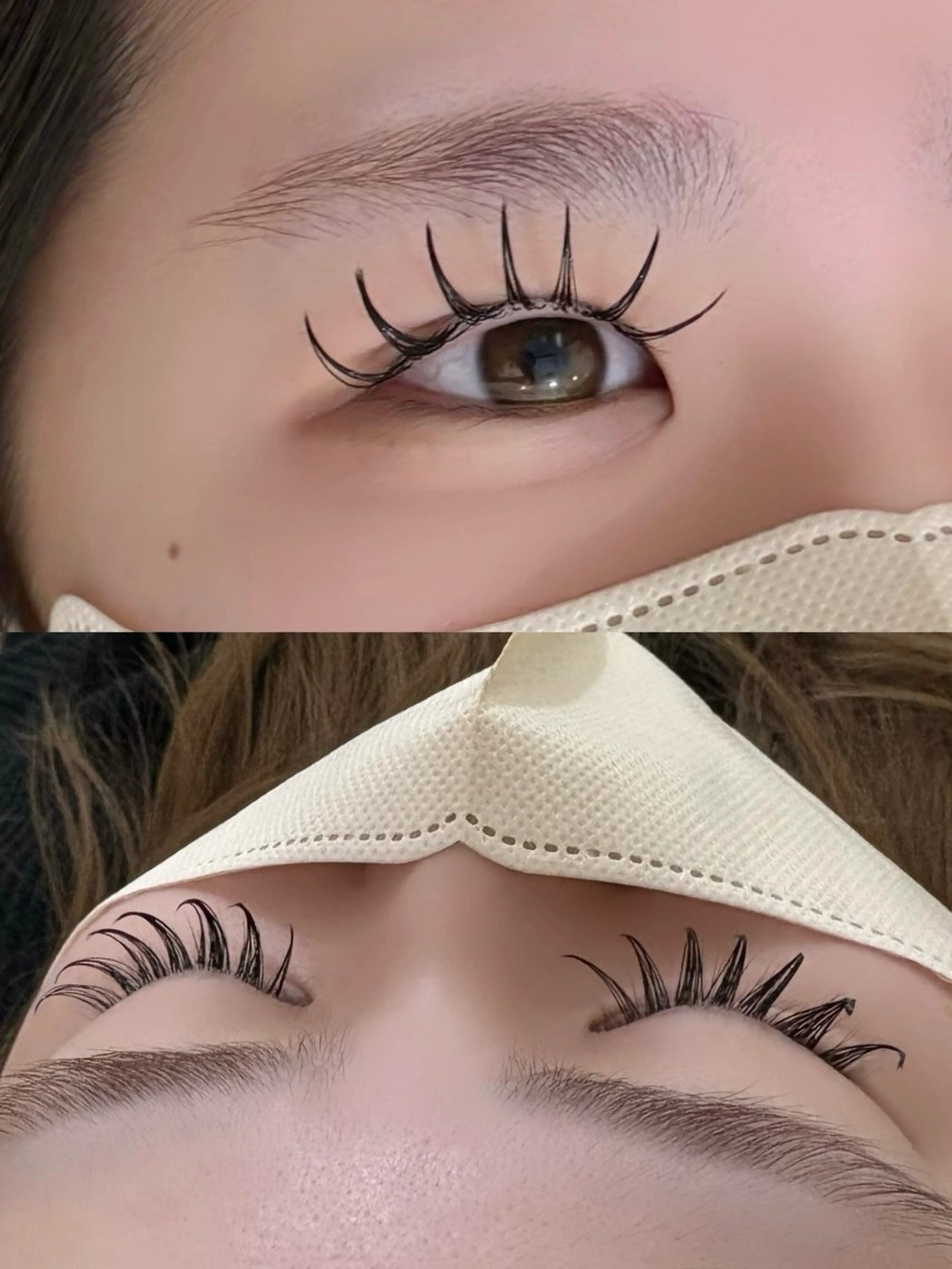 マツエク・マツパ 束感まつ毛 マツエク LUNELLA☾ ໋ SANKAのマツエク・マツパデザイン