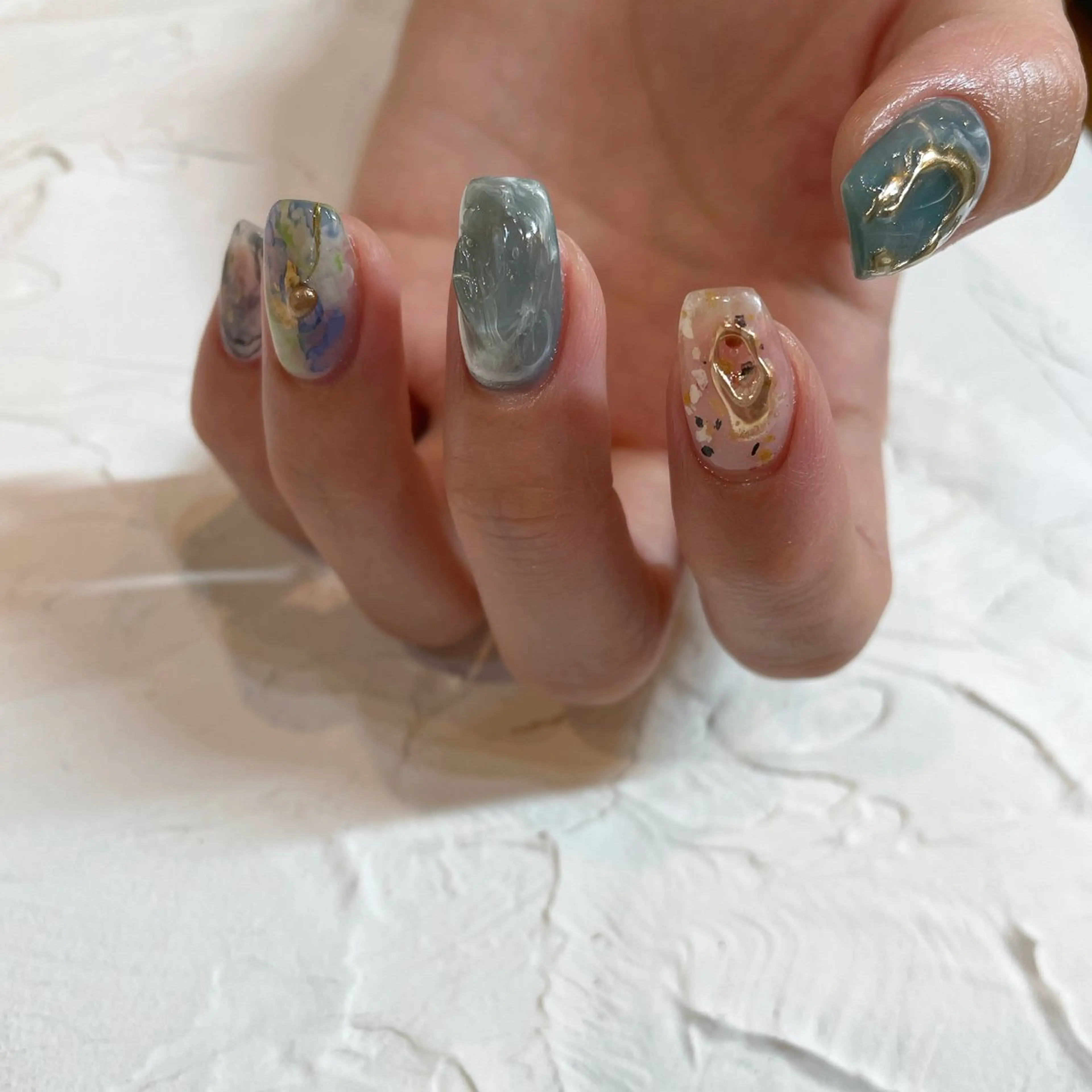 ネイル ハンドネイル フットネイル 🌕akuri🌖 渋谷/nuanceのネイルデザイン