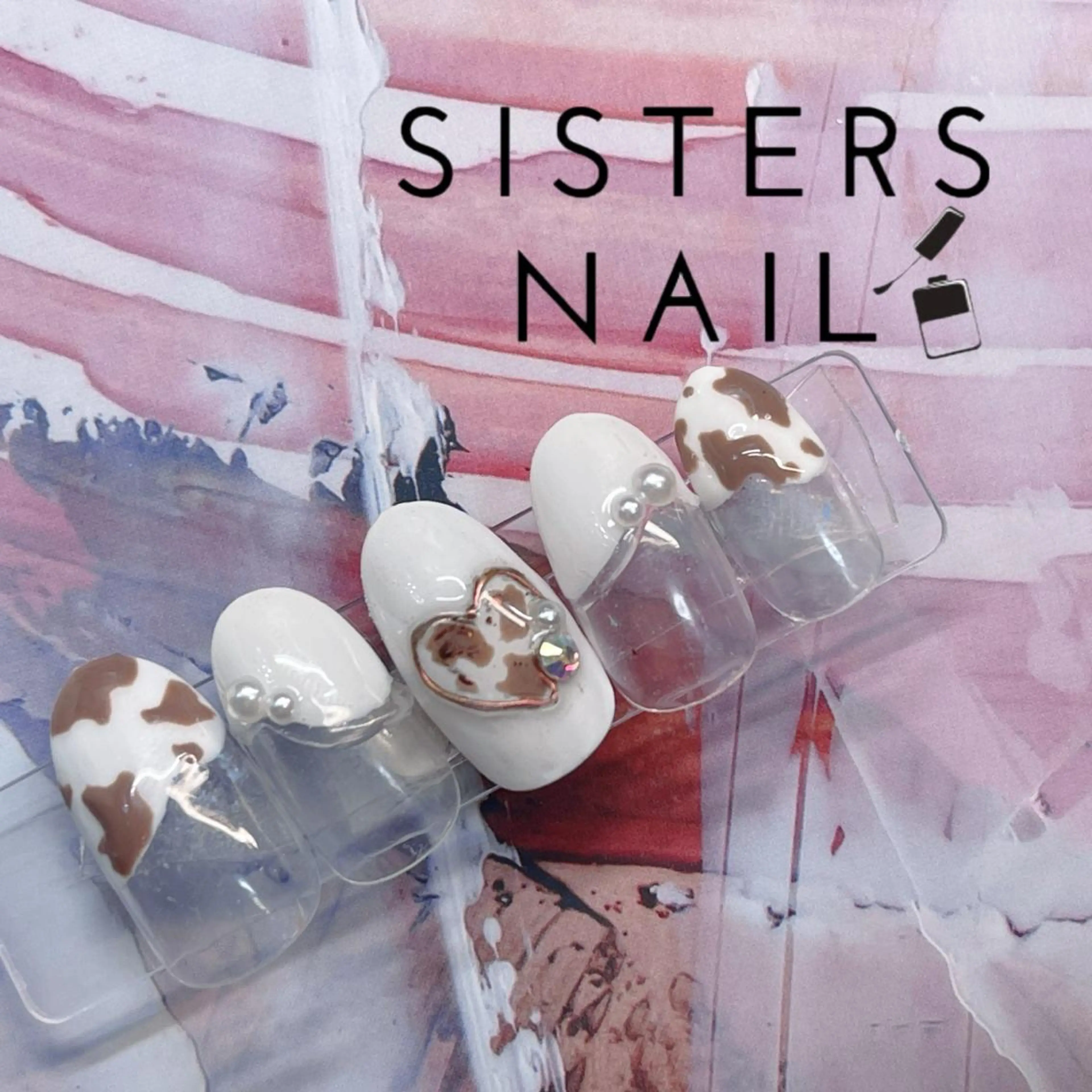 ネイル アートネイル フレンチネイル 春ネイル 冬ネイル ハンドネイル ハンドケア sisters nail.fのネイルデザイン