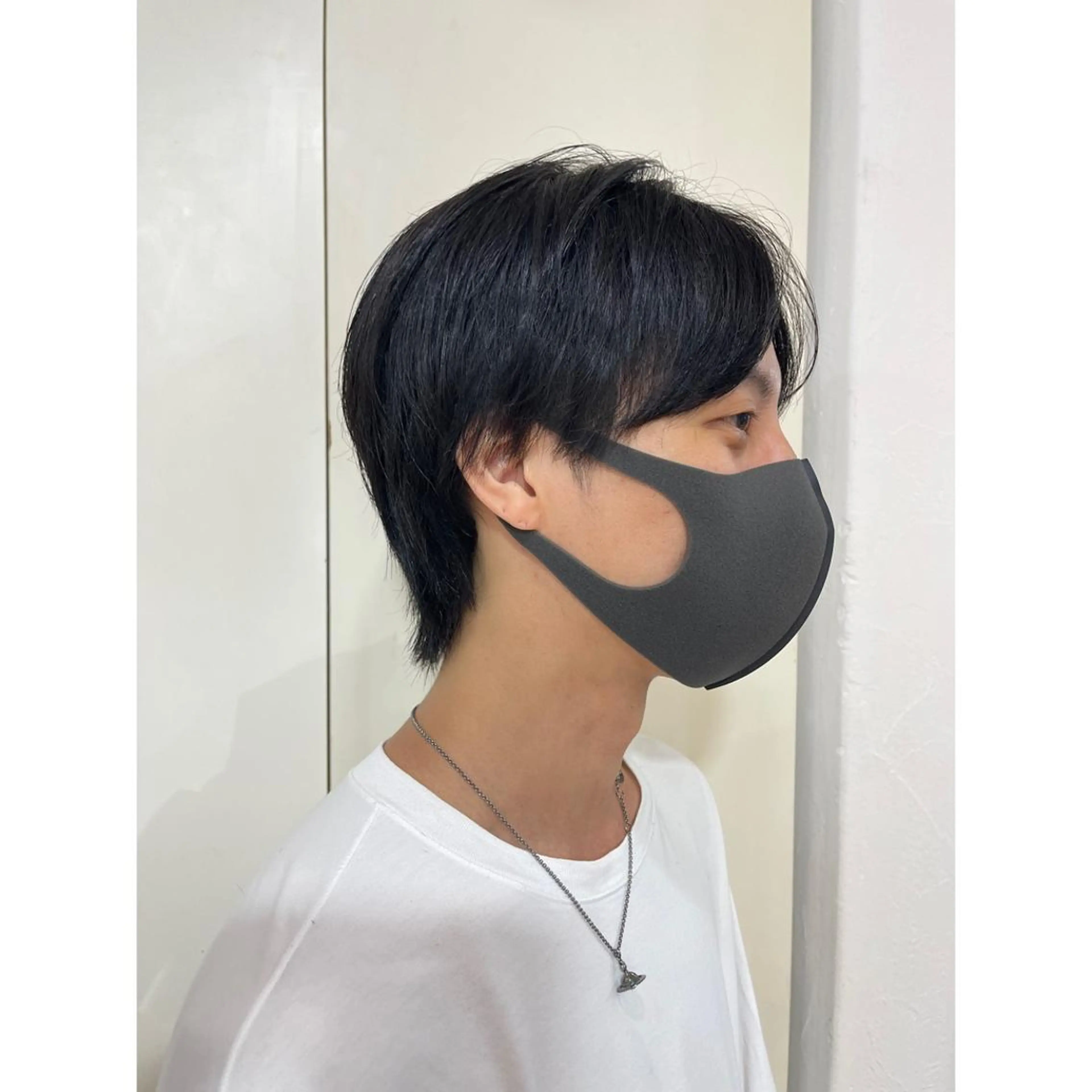 ミディアム パーマ ヘアアレンジ メンズ メンズウルフカット ウルフカット カット ヘッドスパ 🦋エクステ/透明感 カラー🦋宮川莉央のヘアスタイル