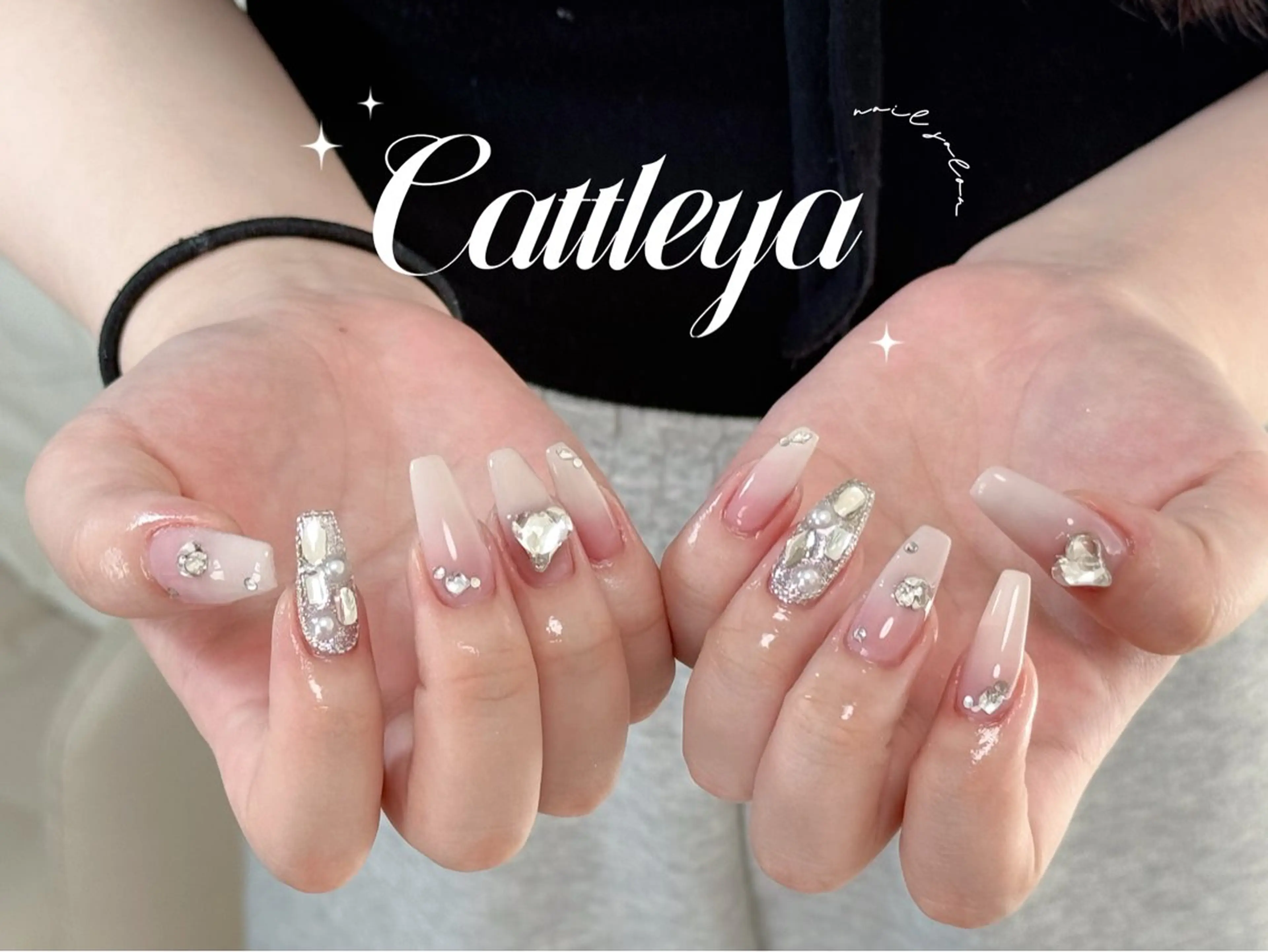 ✨🫧アート&パーツやり放題コース🌙初回ソフトジェルオフ無料の写真