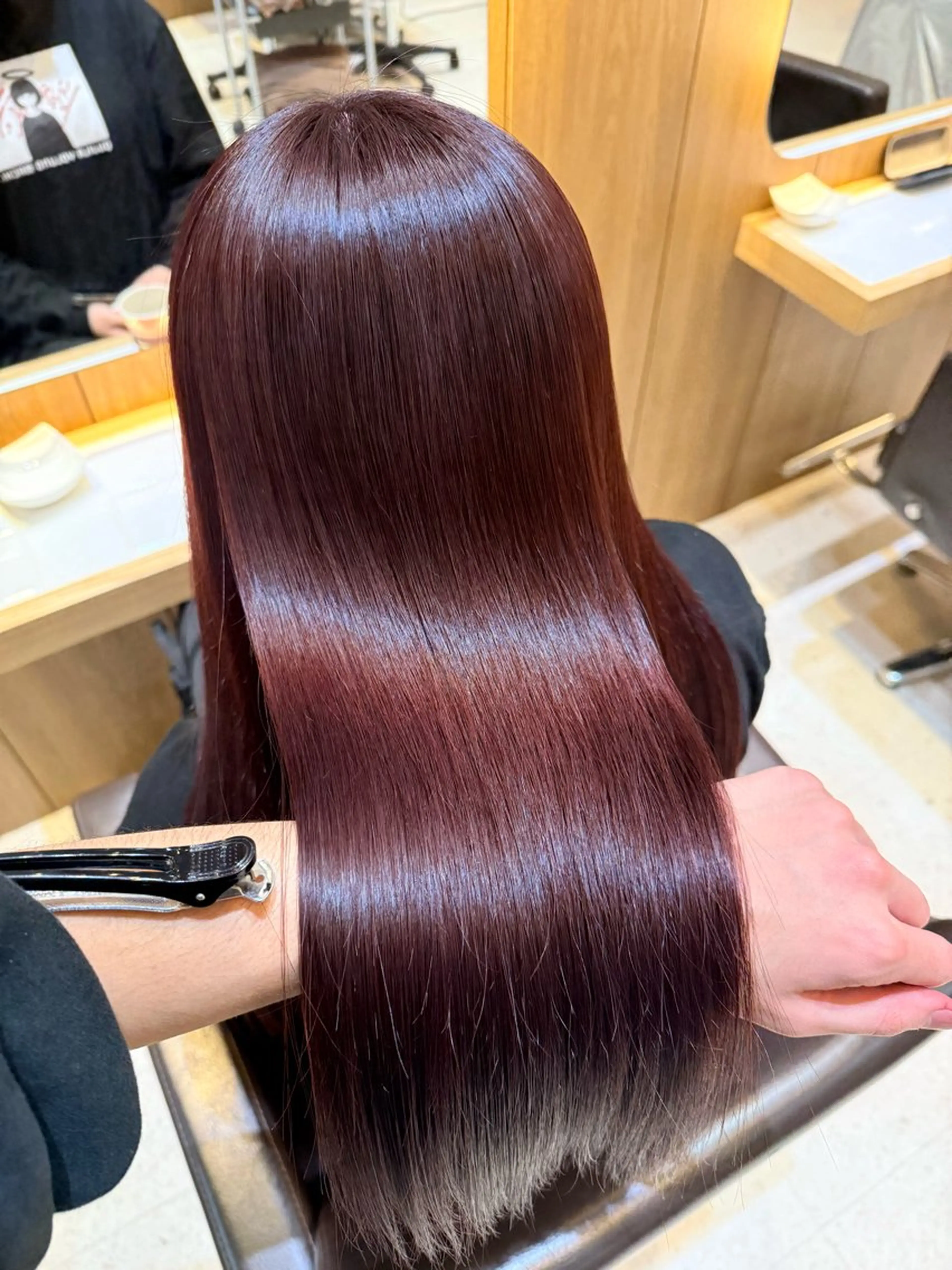 セミロング カラー ヘアアレンジ カット ヘアカラー エクステ/髪質改善 🖤RYUSEI🖤のヘアスタイル