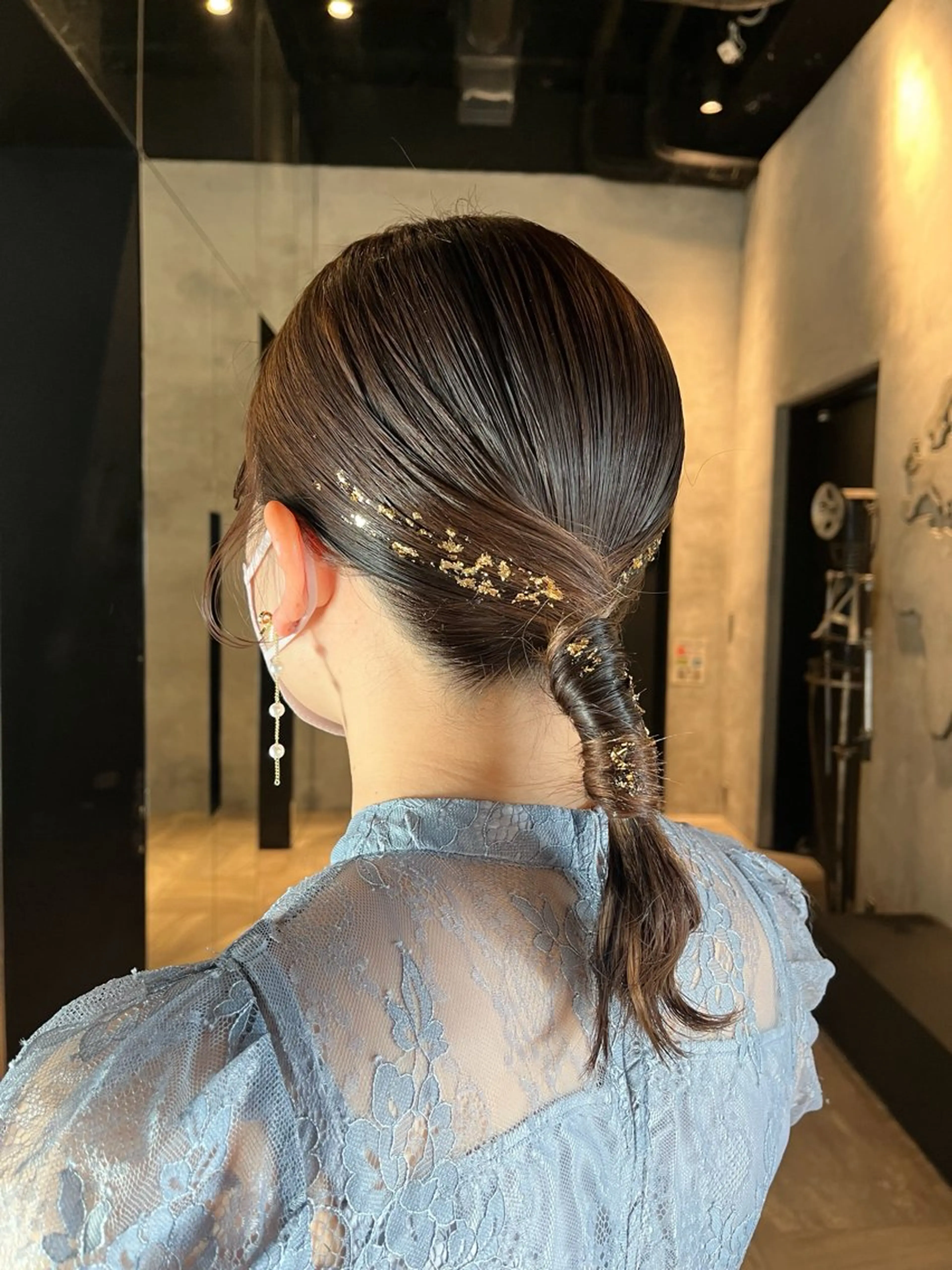 ミディアム カラー ヘアアレンジ ヘアセット 🌱ボブ/レイヤー/ ベージュ/あやみ✨のヘアスタイル