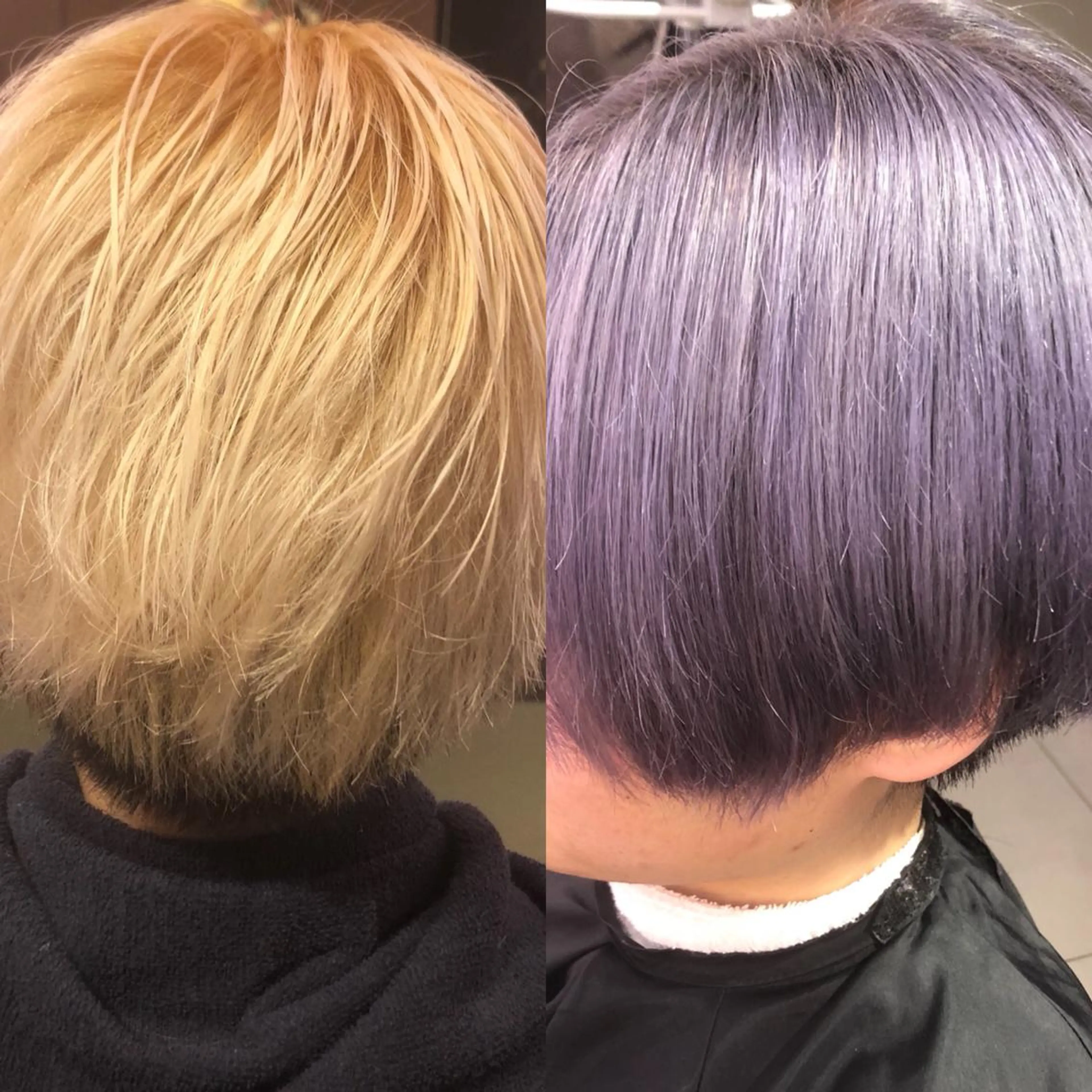 ショート カラー メンズ メンズブリーチ ブリーチ 推しカラー オタク美容師 山本のヘアスタイル