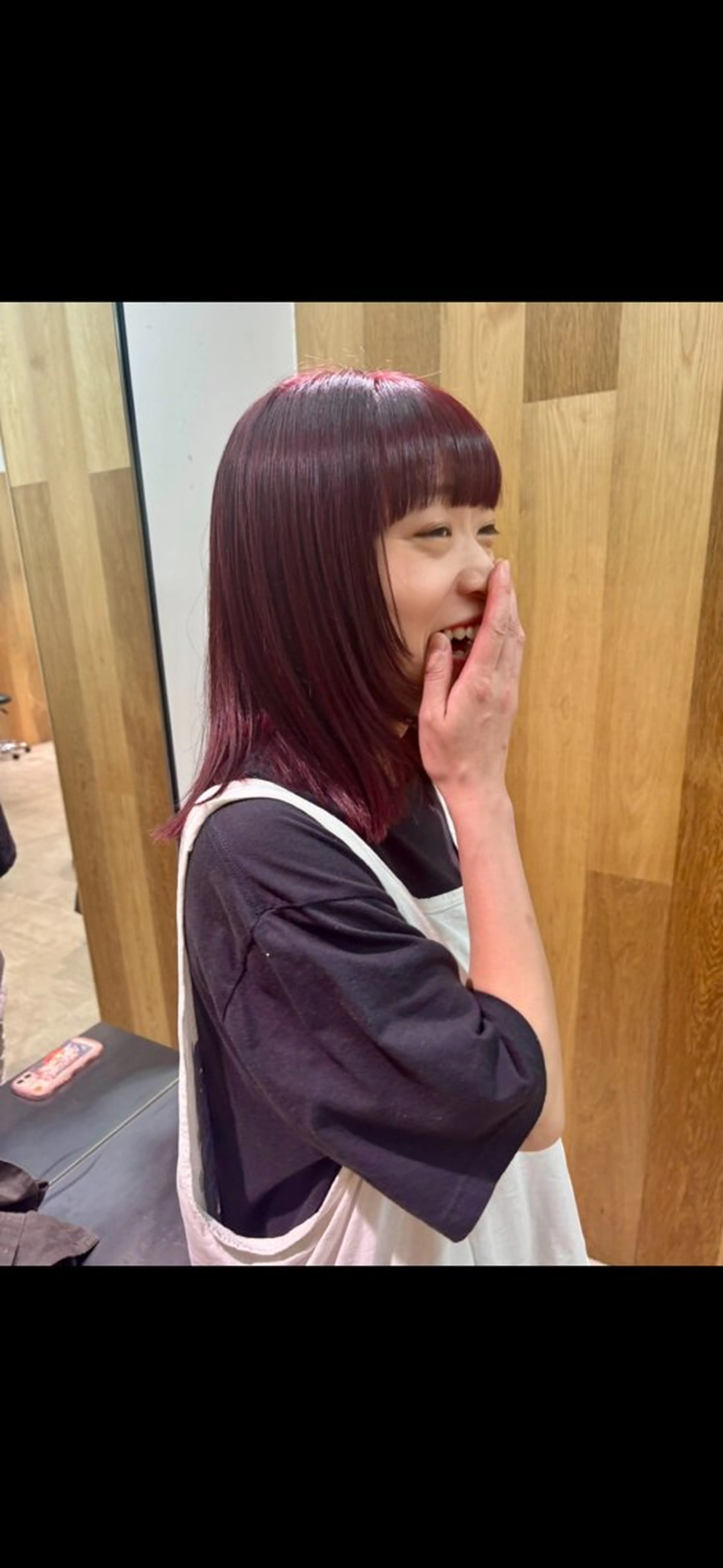 カラー ヘアカラー トリートメント natsu fujinoのヘアスタイル