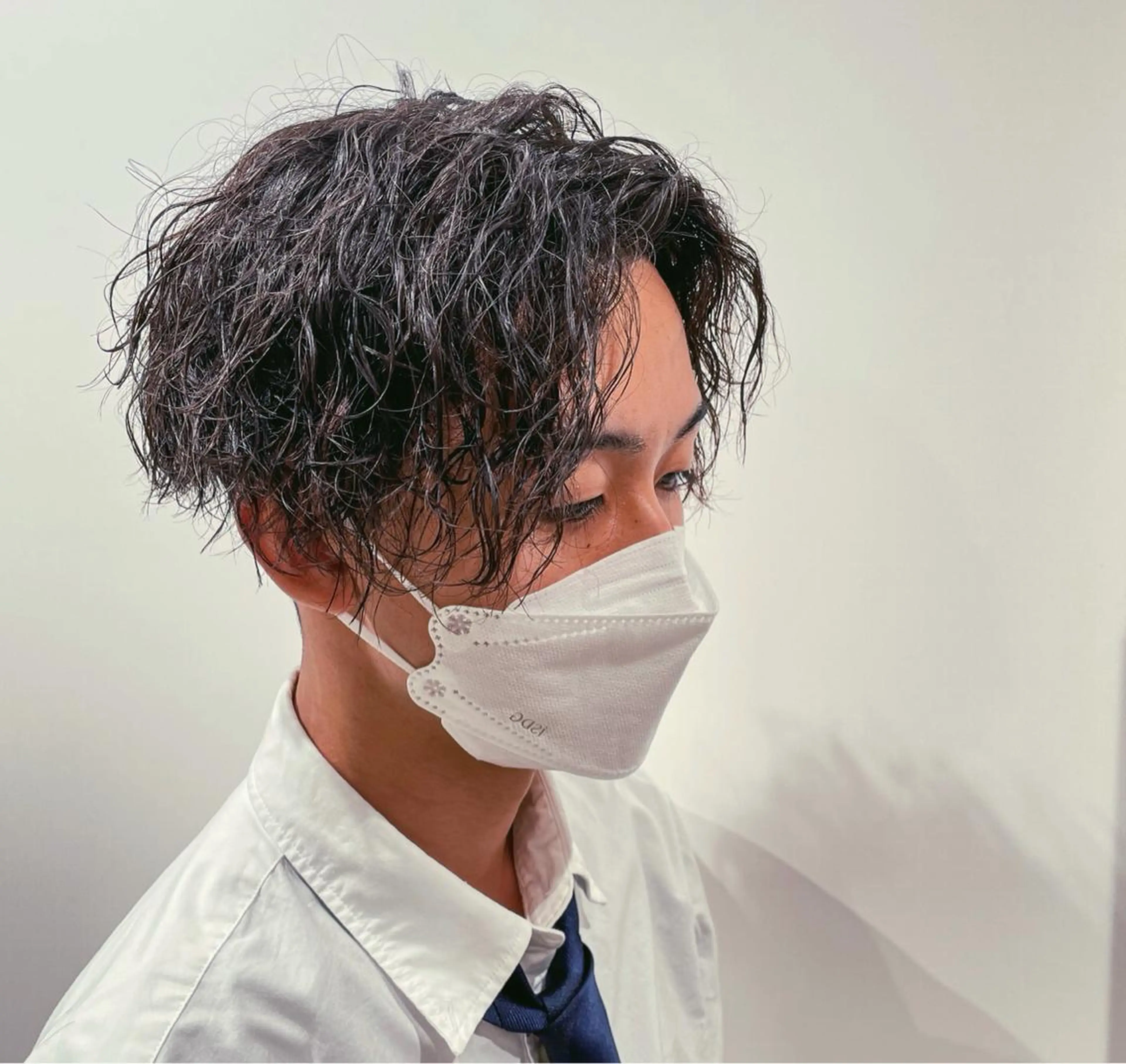 パーマ メンズ カット パーマ トリートメント 【メンズ特化】 池田大成✂︎のヘアスタイル