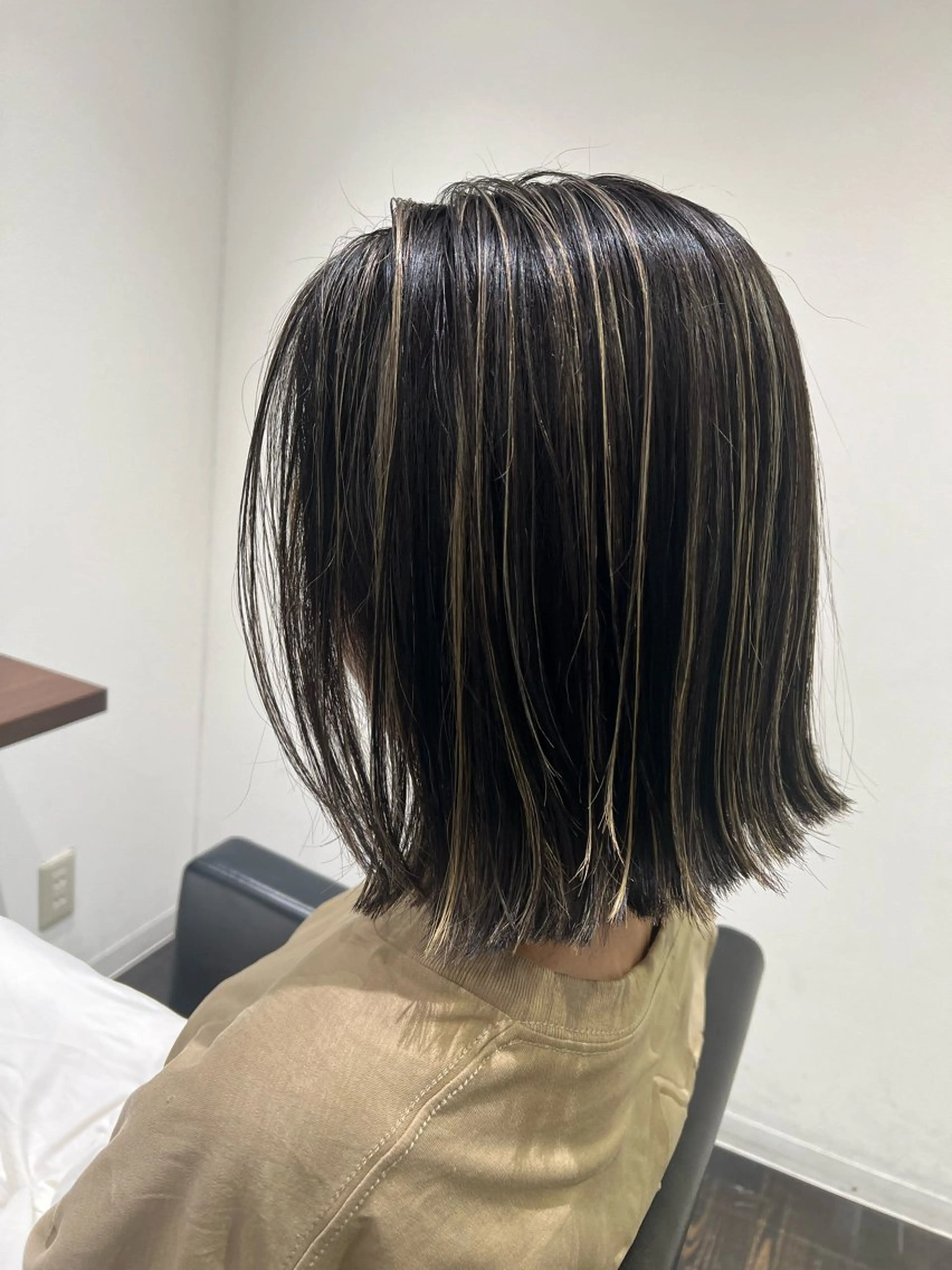 カラー カット ヘアカラー レイヤーカット 早崎太生のヘアスタイル