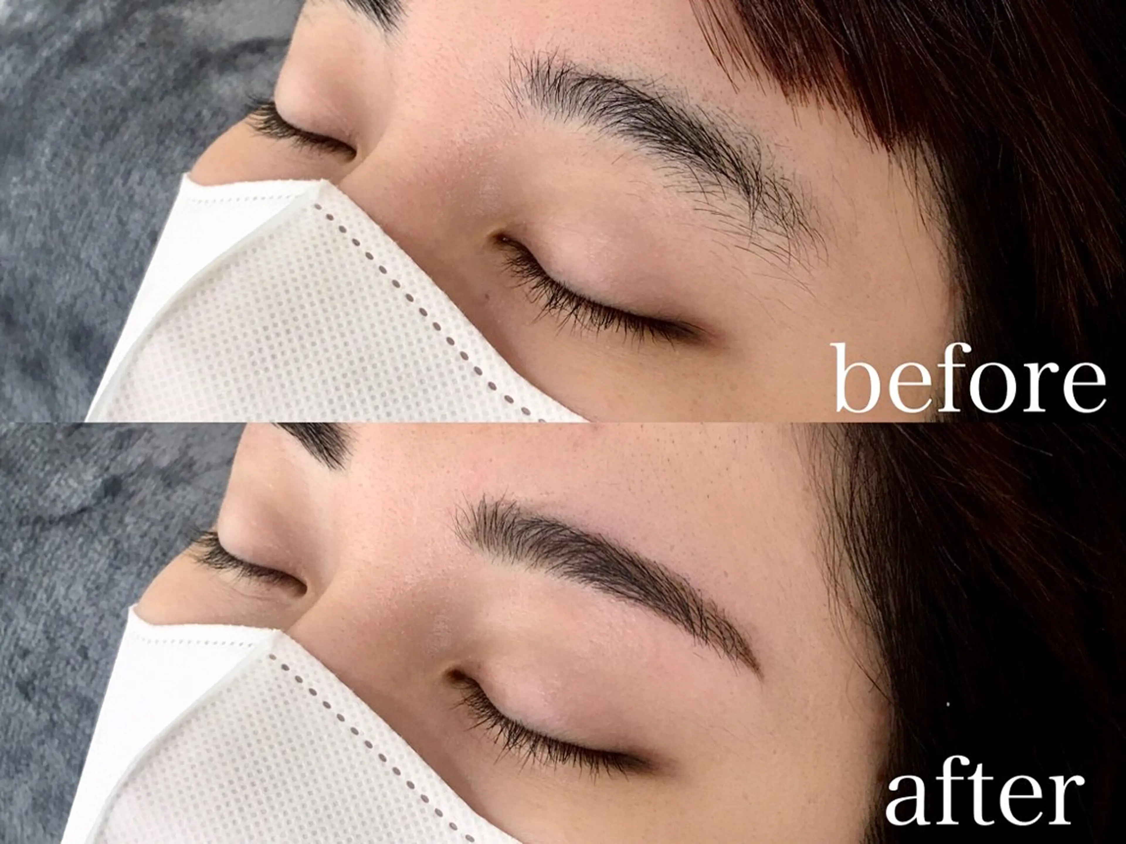 アイブロウ ハリウッドブロウリフト 眉毛ワックス脱毛 Three スリーの眉毛・アイブロウイメージ