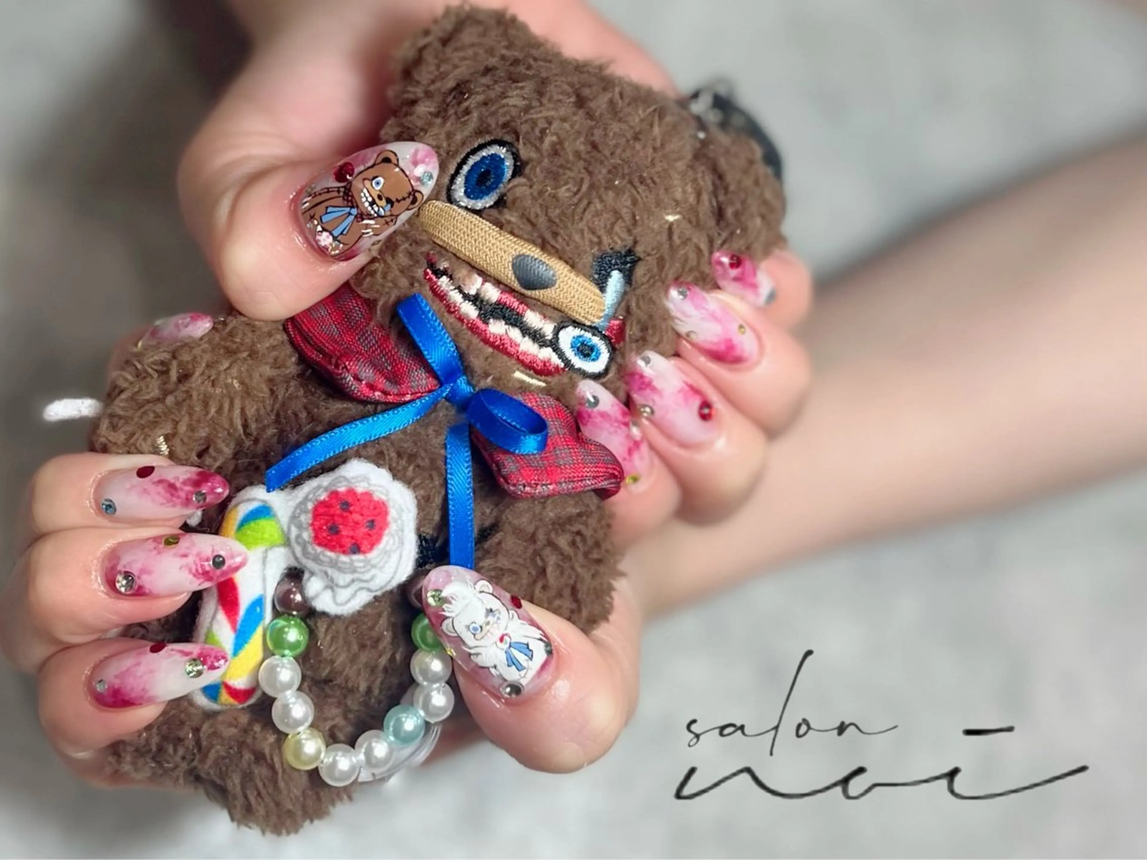 ネイル ハロウィン ハンドネイル salon noiのネイルデザイン