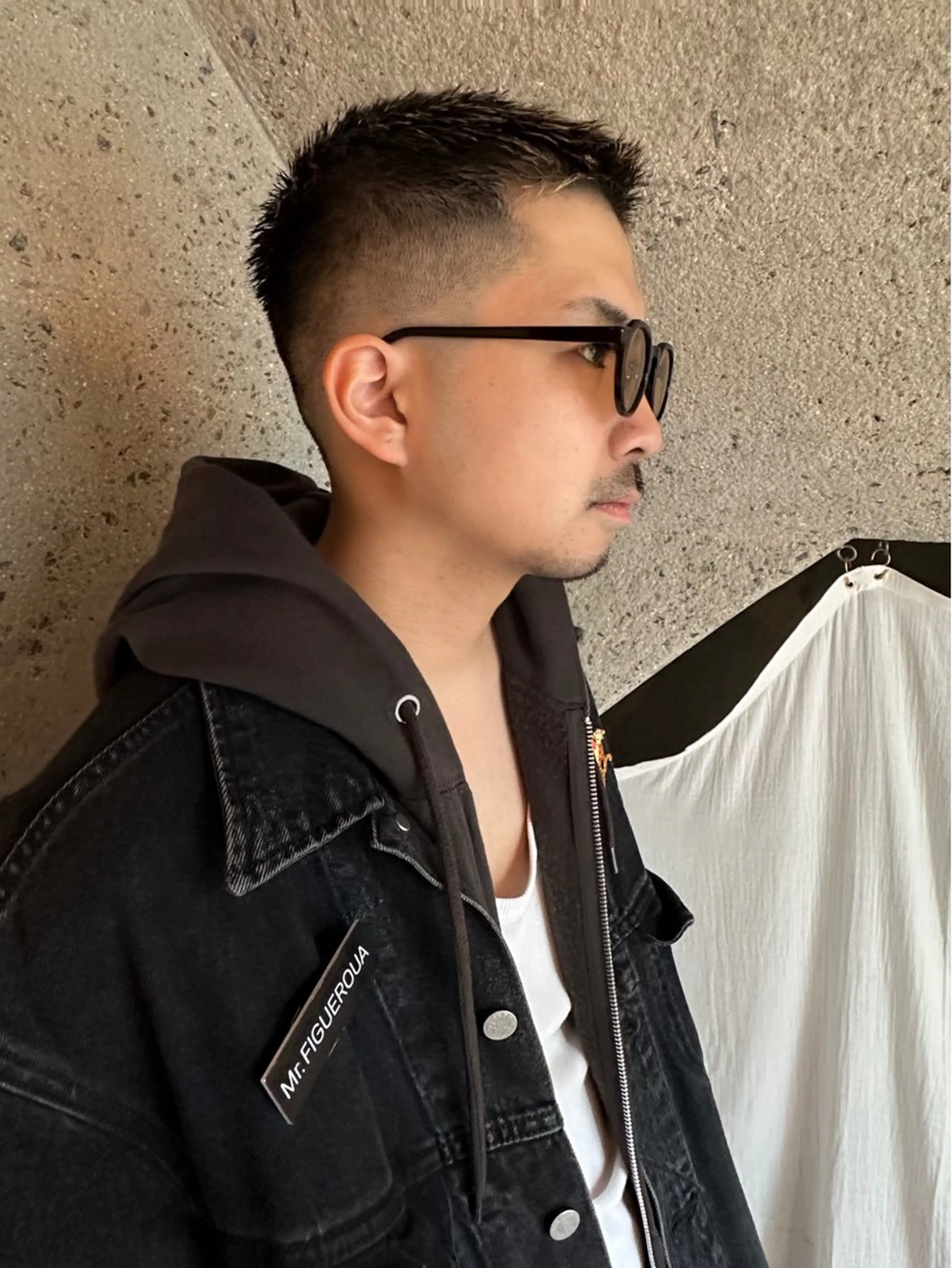 ショート メンズ カット 平尾薬院メンズカット FLICK/パーマのヘアスタイル