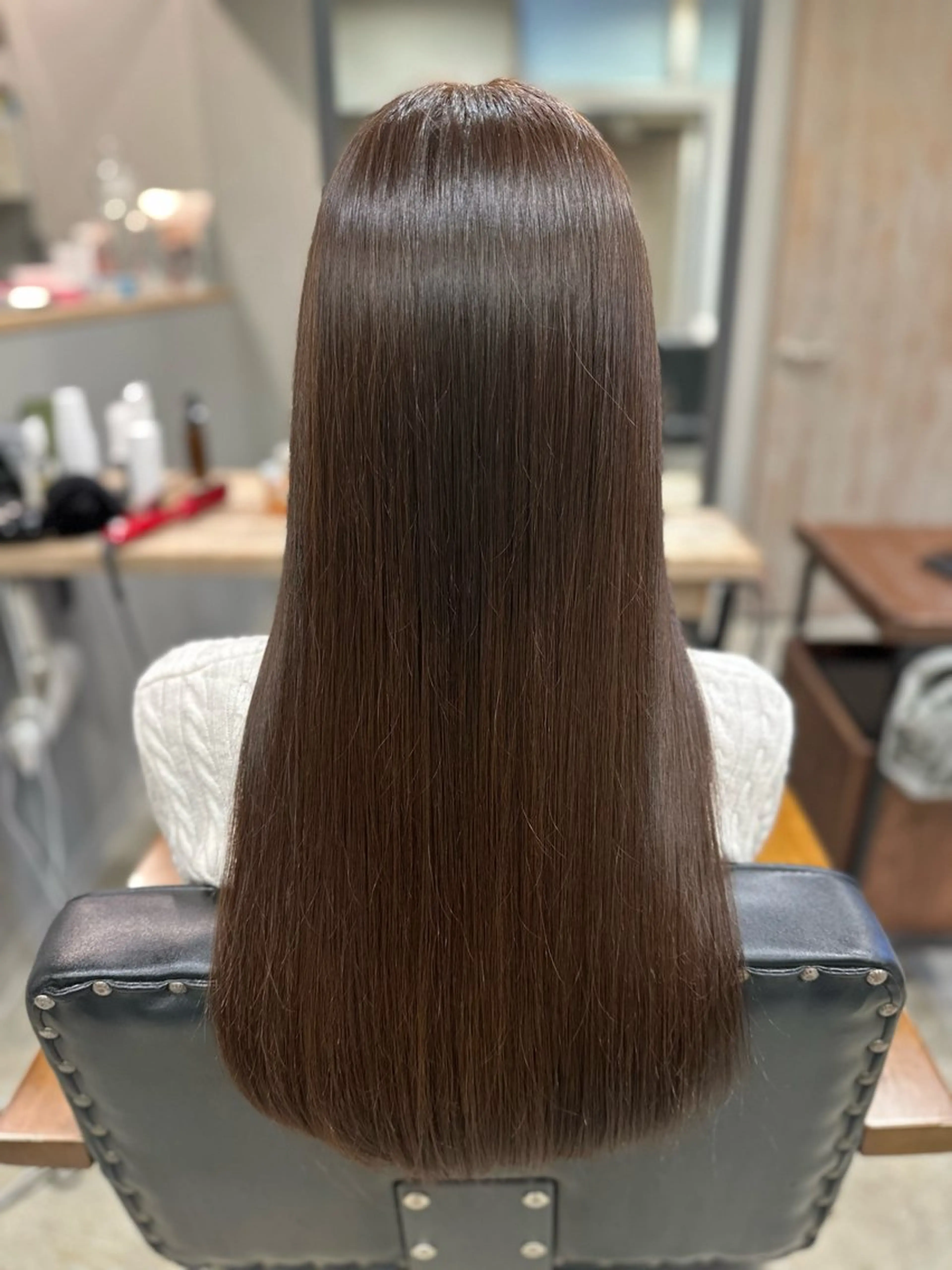 カラー カット ヘアカラー 奥田 早織のヘアスタイル