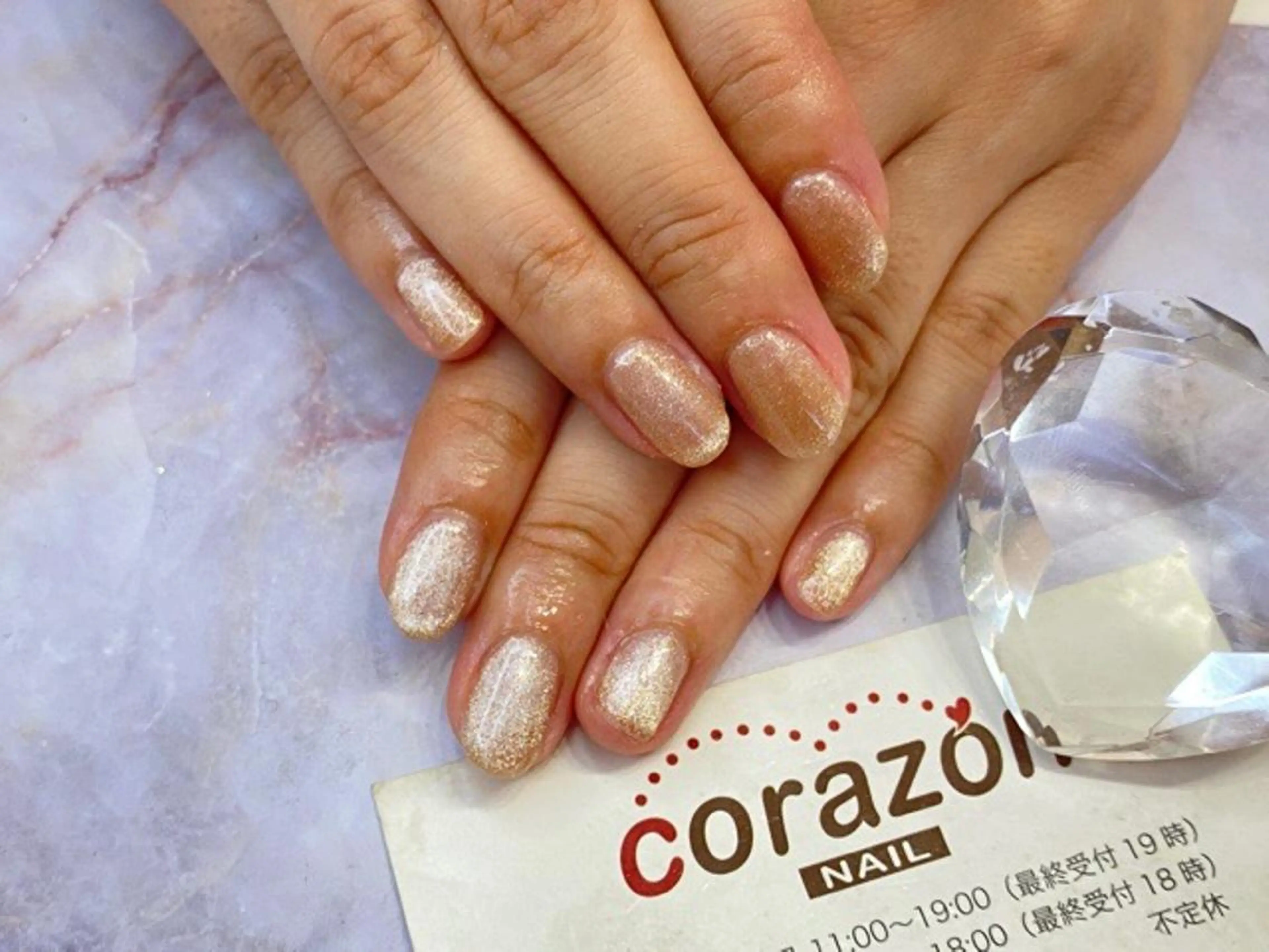 ネイル ジェルネイル マグネットネイル ワンカラーネイル ネイリスト aicoのネイルデザイン