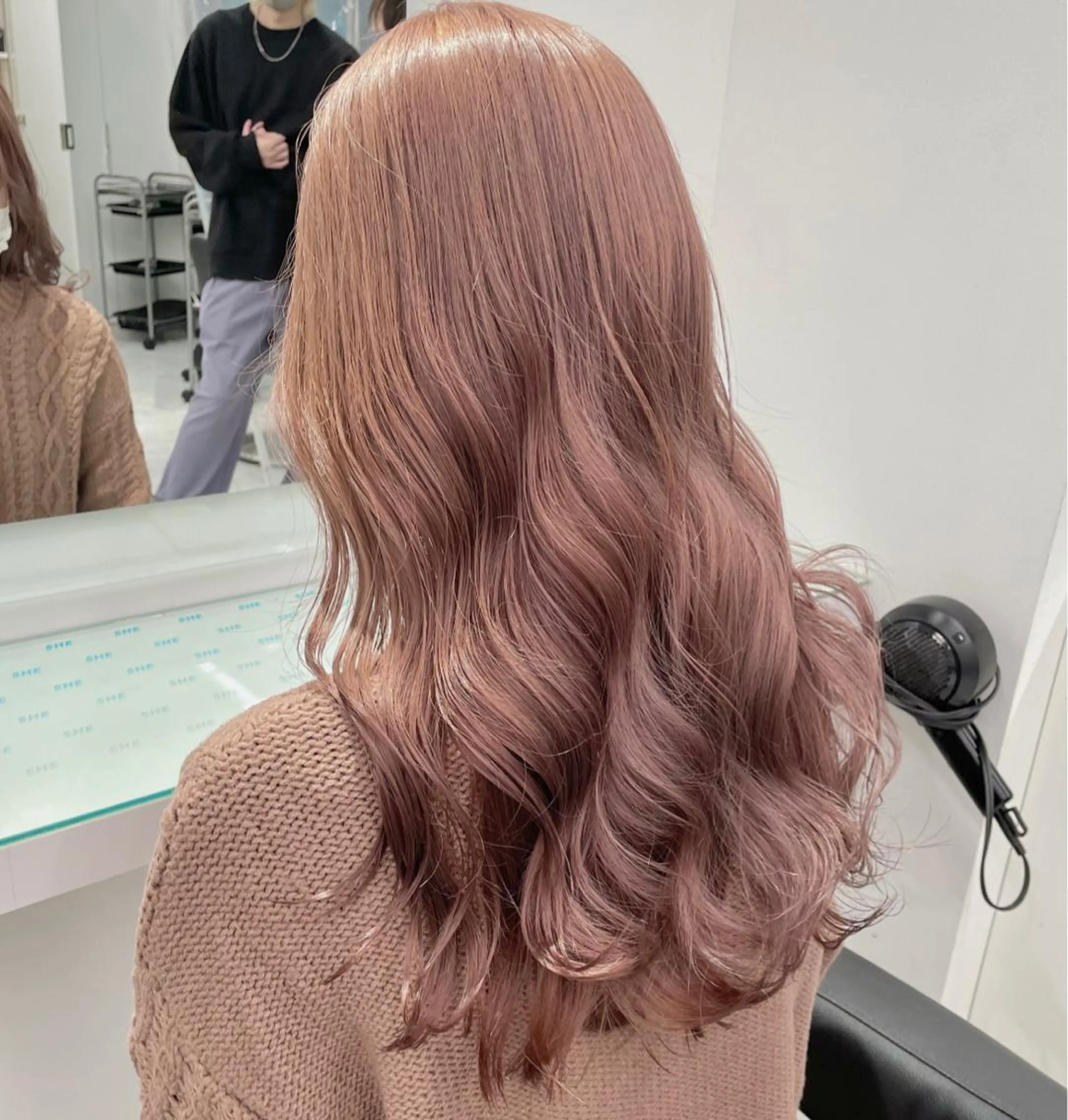 ロング カラー 似合わせハイトーン♡ みつきのヘアスタイル