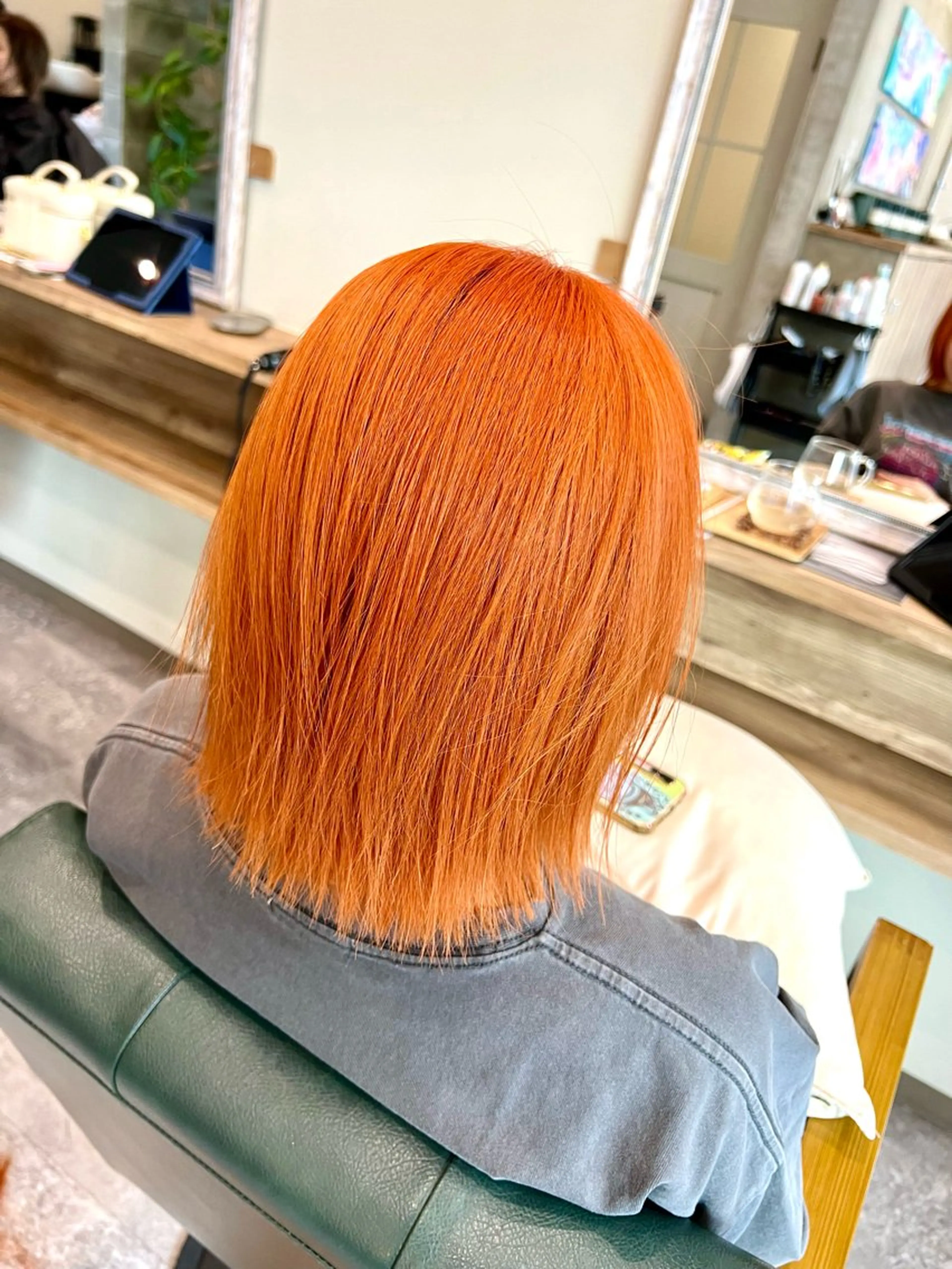 カラー ブリーチ/ストレート ダブルカラーtetoのヘアスタイル