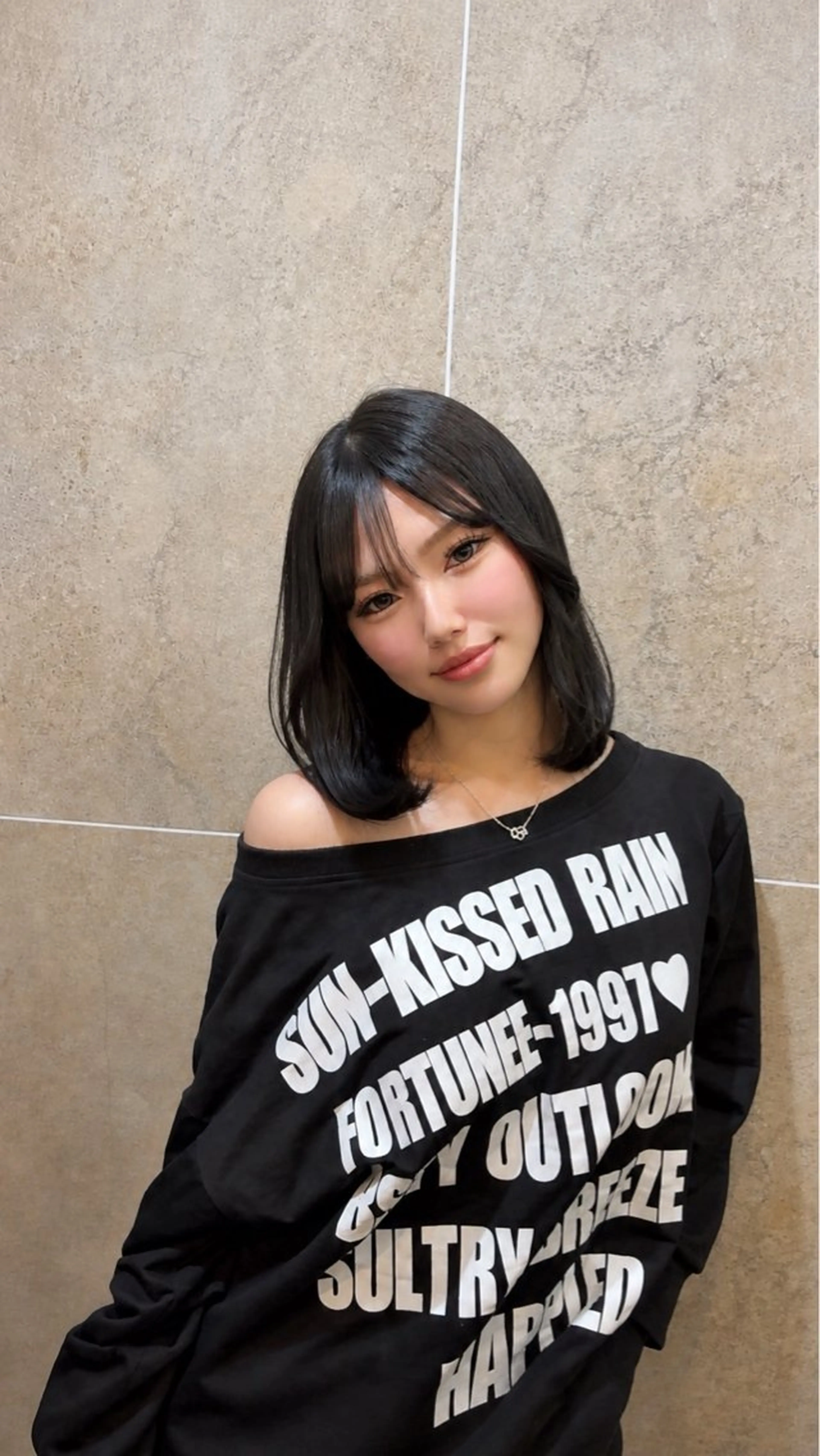 カラー ヘアカラー 土井 凜華のヘアスタイル