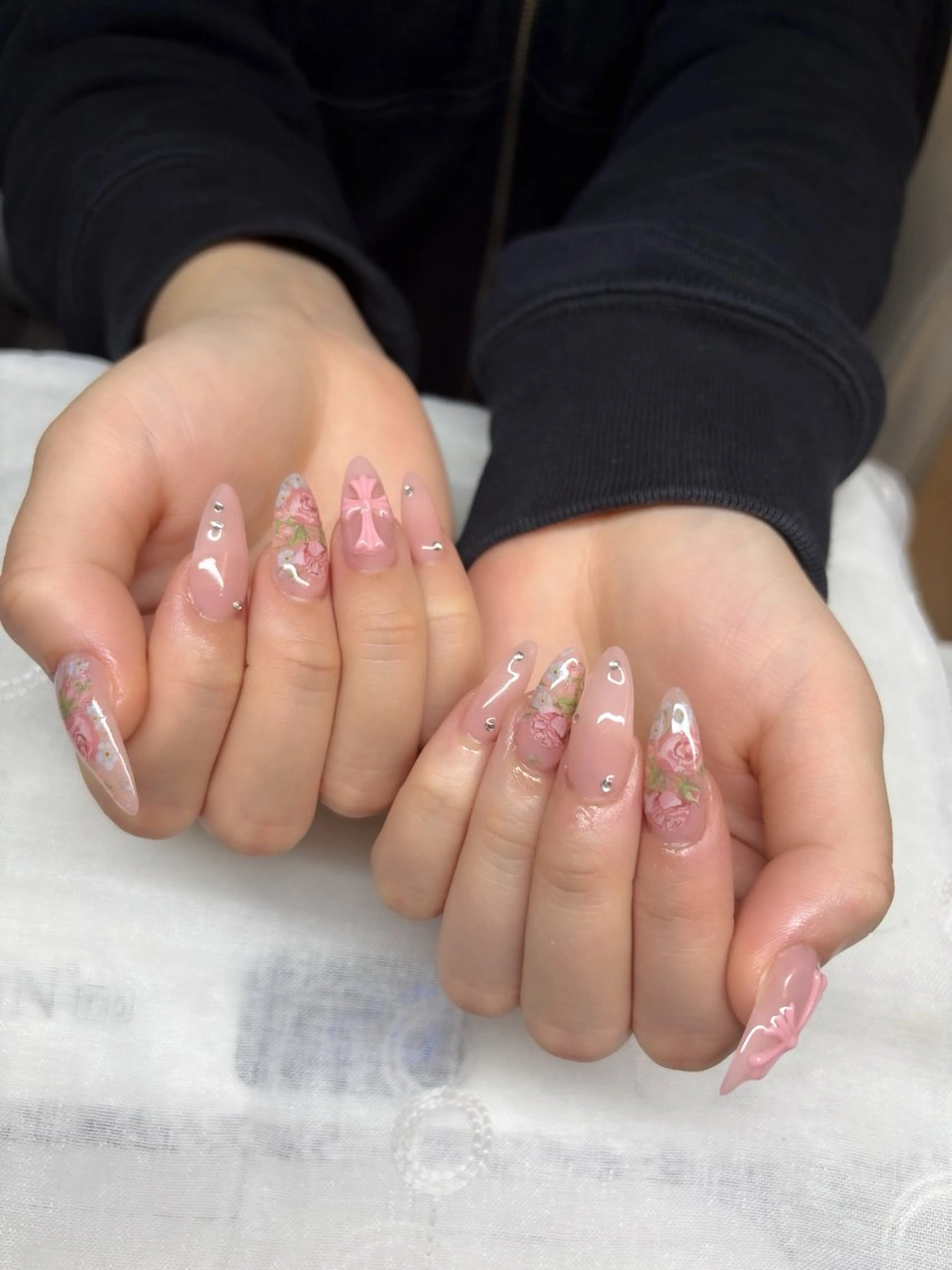 ネイル ハンドネイル Trang nail自宅サロンのネイルデザイン