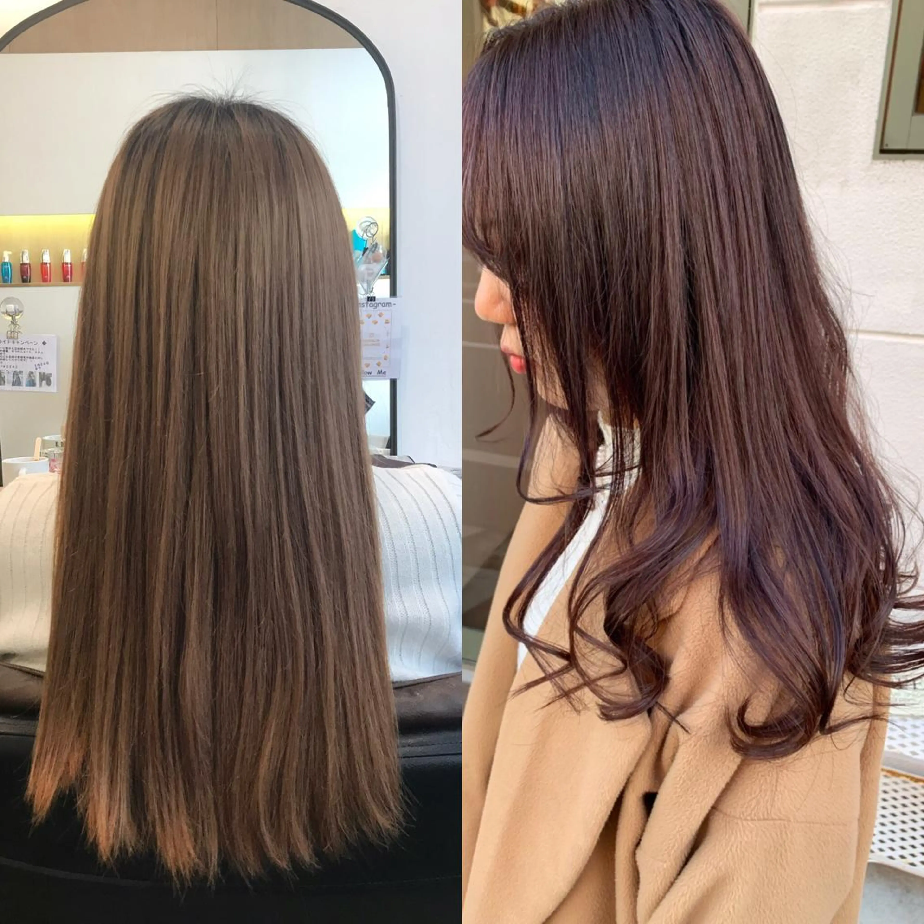 ロング カラー ピンクカラー ヘアカラー トリートメント Sachiko ❤︎‬Pressのヘアスタイル