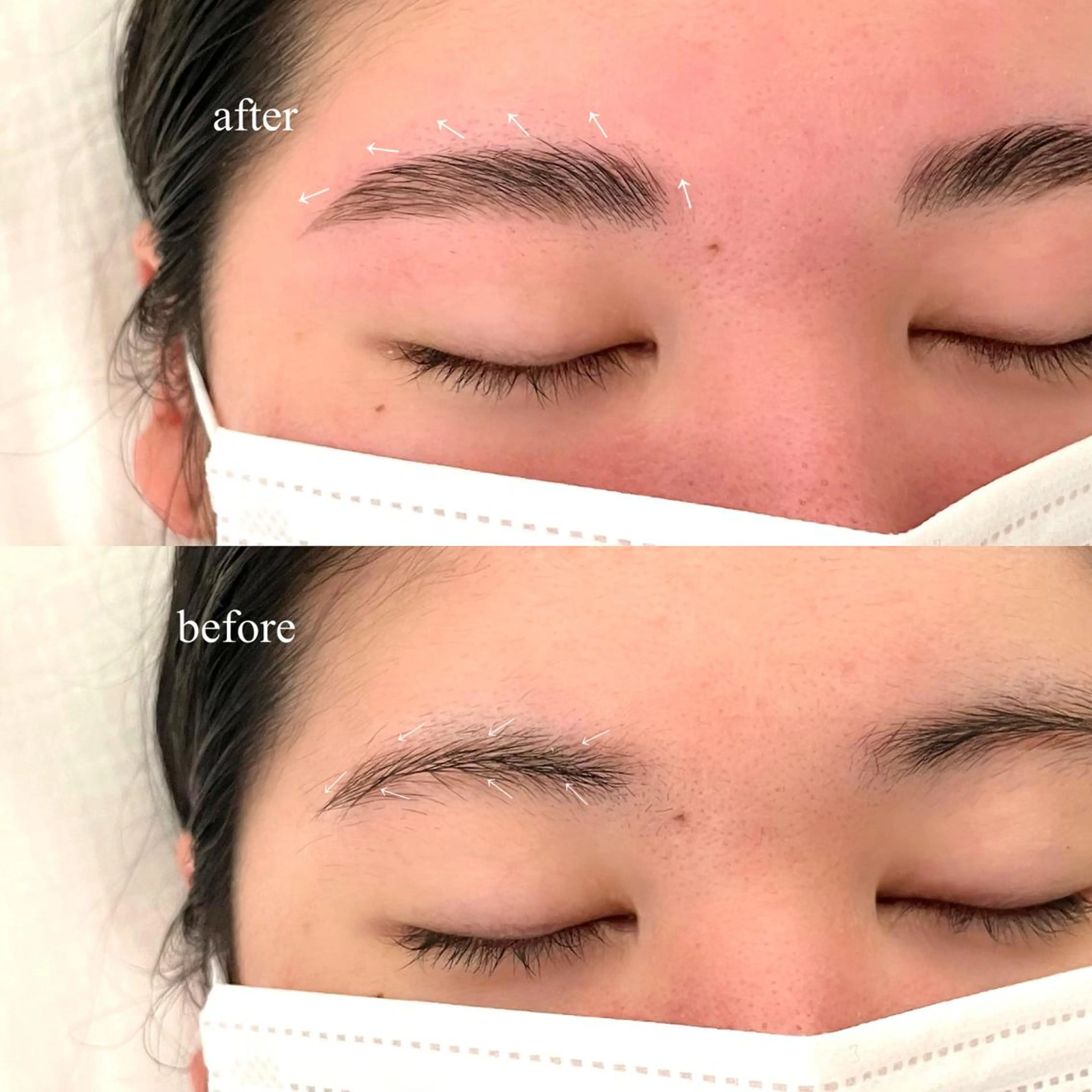 アイブロウ ハリウッドブロウリフト 吉祥寺kasumi 🌛eye/browのマツエク・マツパデザイン