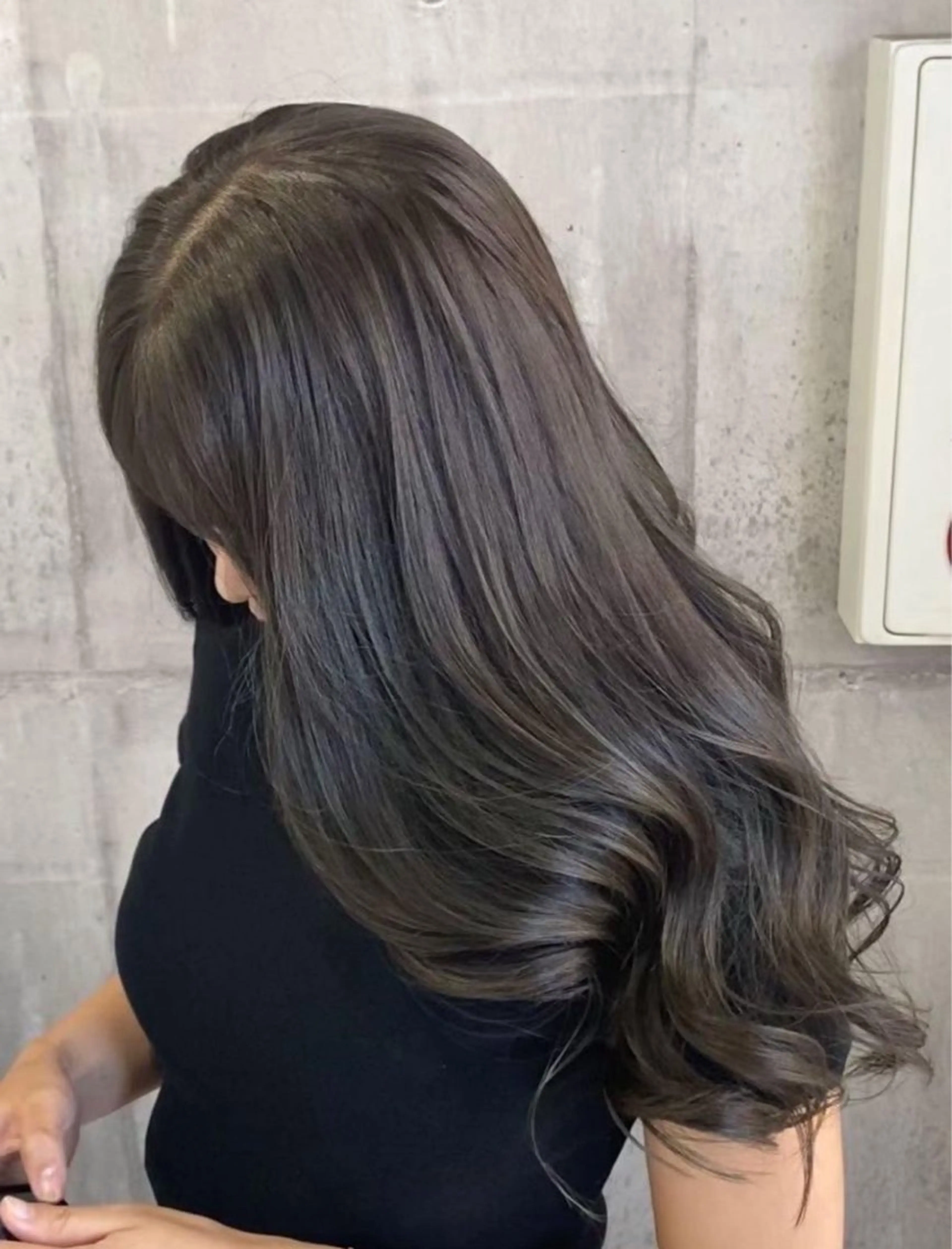 ロング カラー モテ髪提案🫧 /HaRu🏳️‍⚧のヘアスタイル