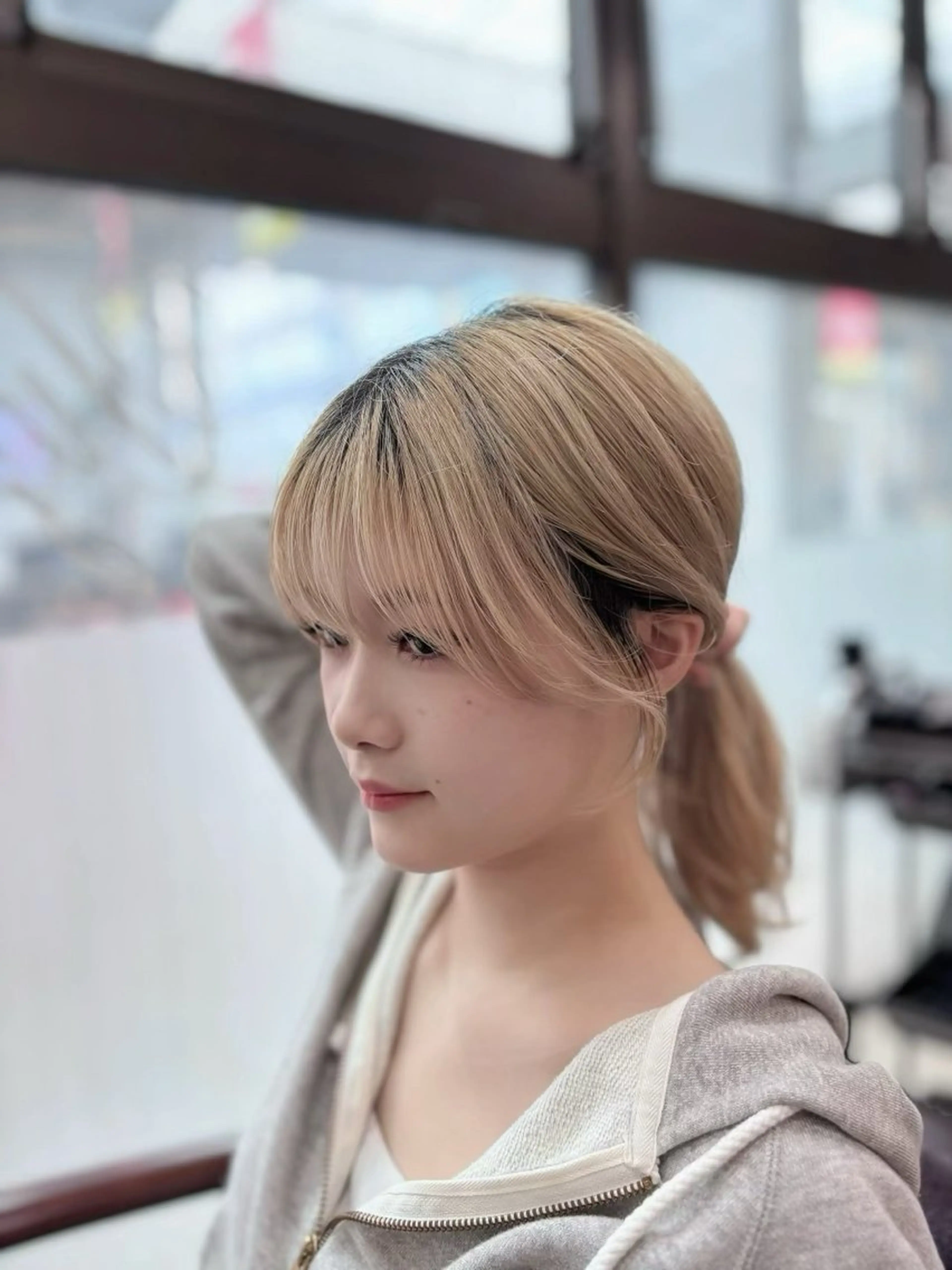 ロング 顔周りカット カット 越冨　レイヤー/ 顔周り特化/髪質改善のヘアスタイル